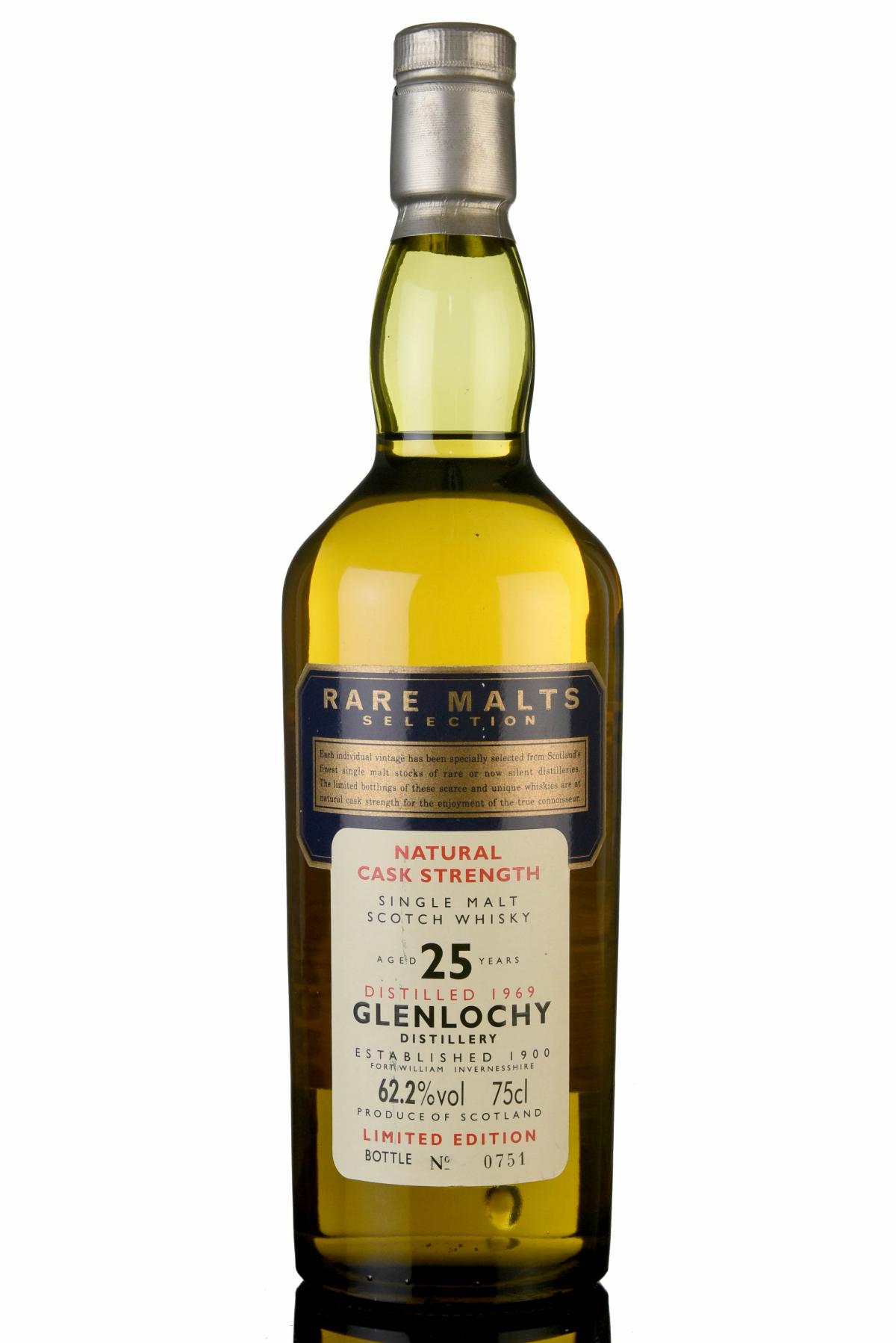 Glenlochy 1969 - 25 Year Old - Rare Malts 62.2%