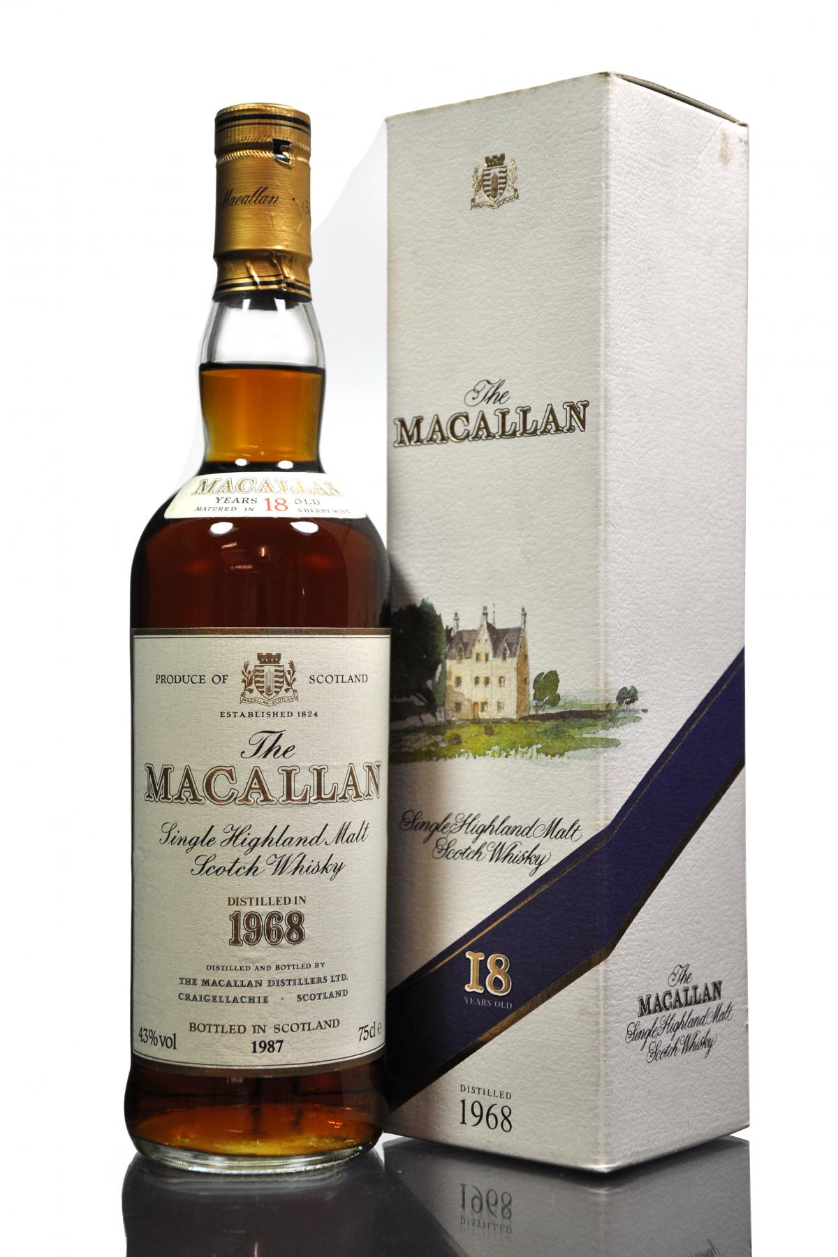 Macallan 1968-1987 - 18 Year Old