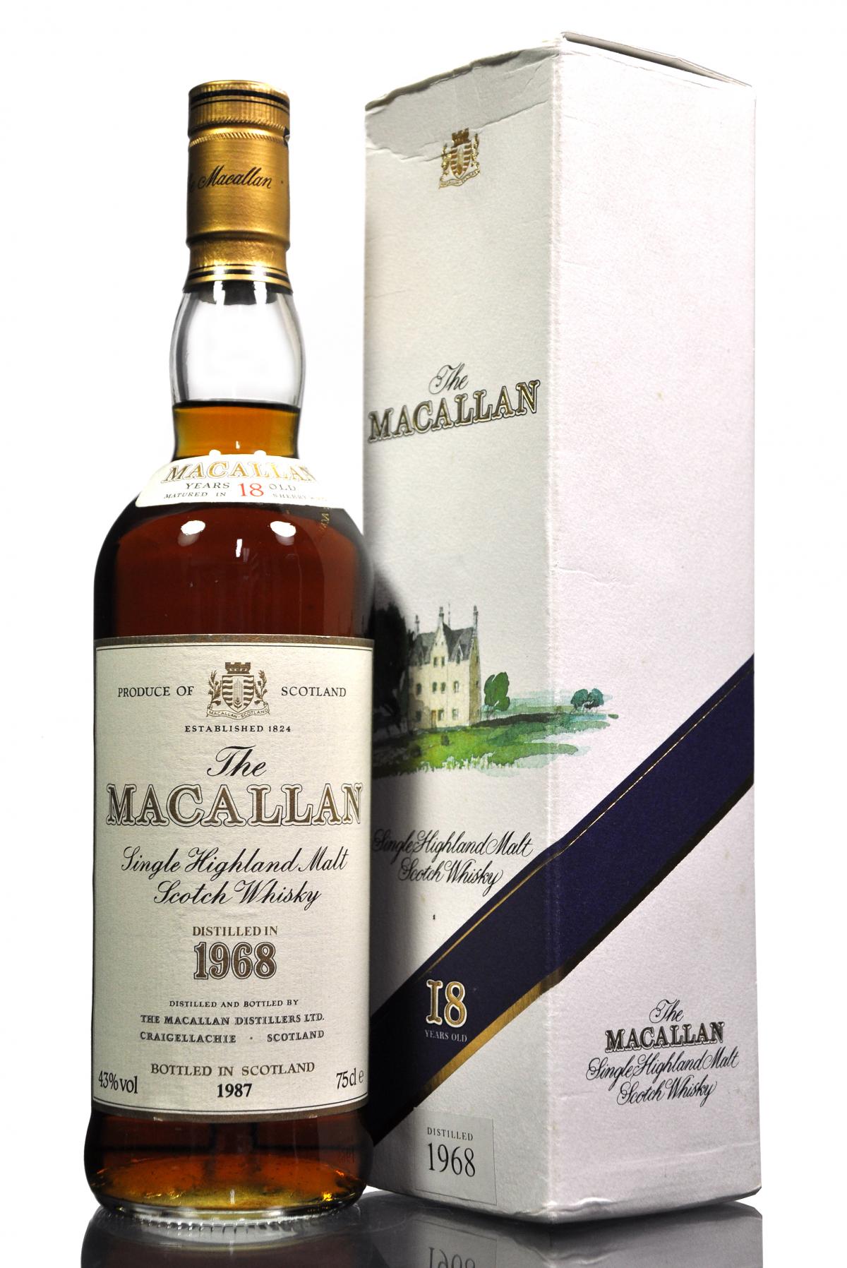Macallan 1968-1987 - 18 Year Old