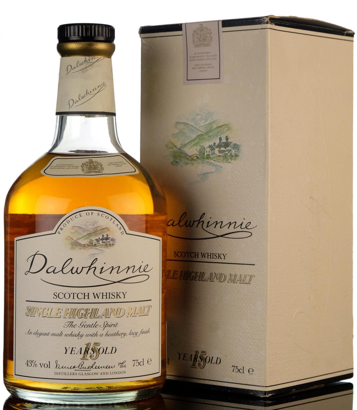 Dalwhinnie 15 Year Old - Circa 1990