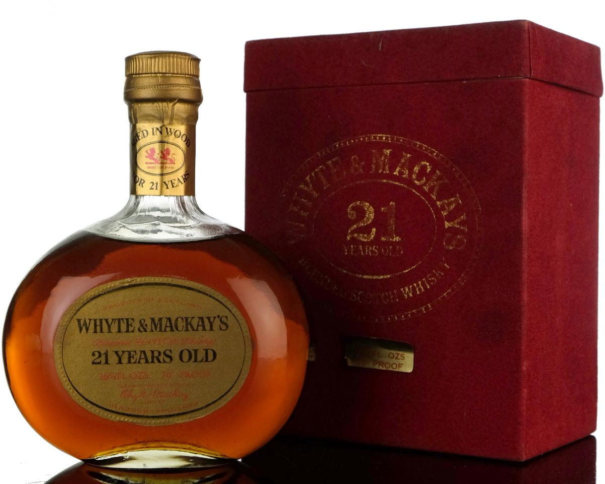 Whyte & Mackay 21 Year Old - 1970s