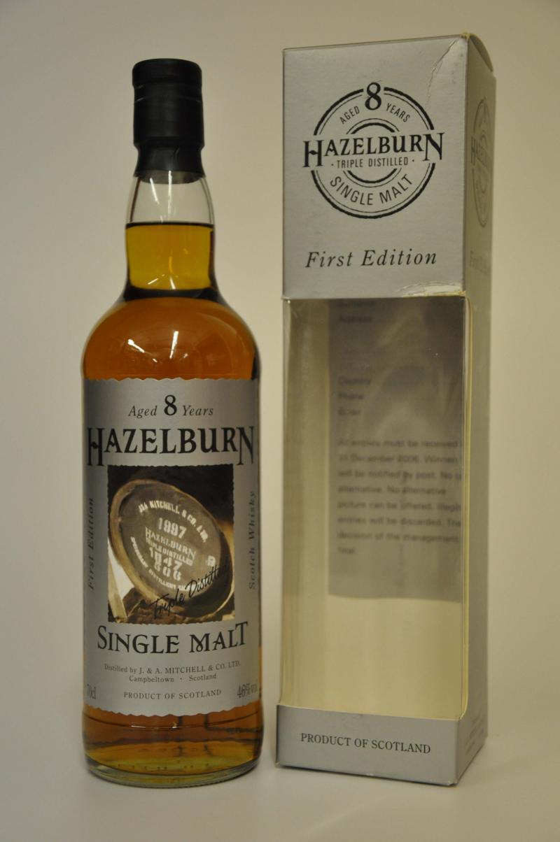 Hazelburn 8 Year Old - 1st Edition - 2005 Release