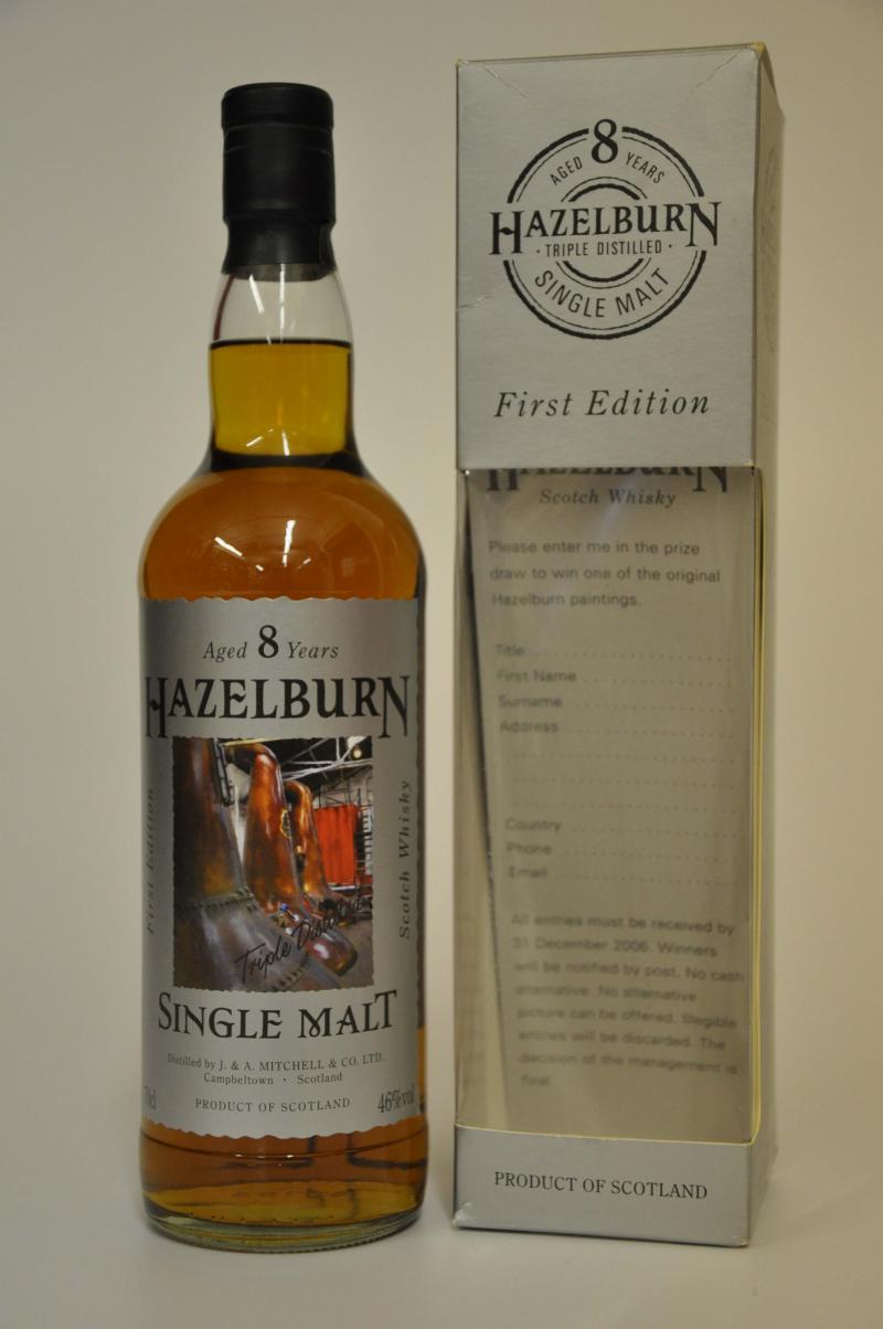 Hazelburn 8 Year Old - 1st Edition - 2005 Release