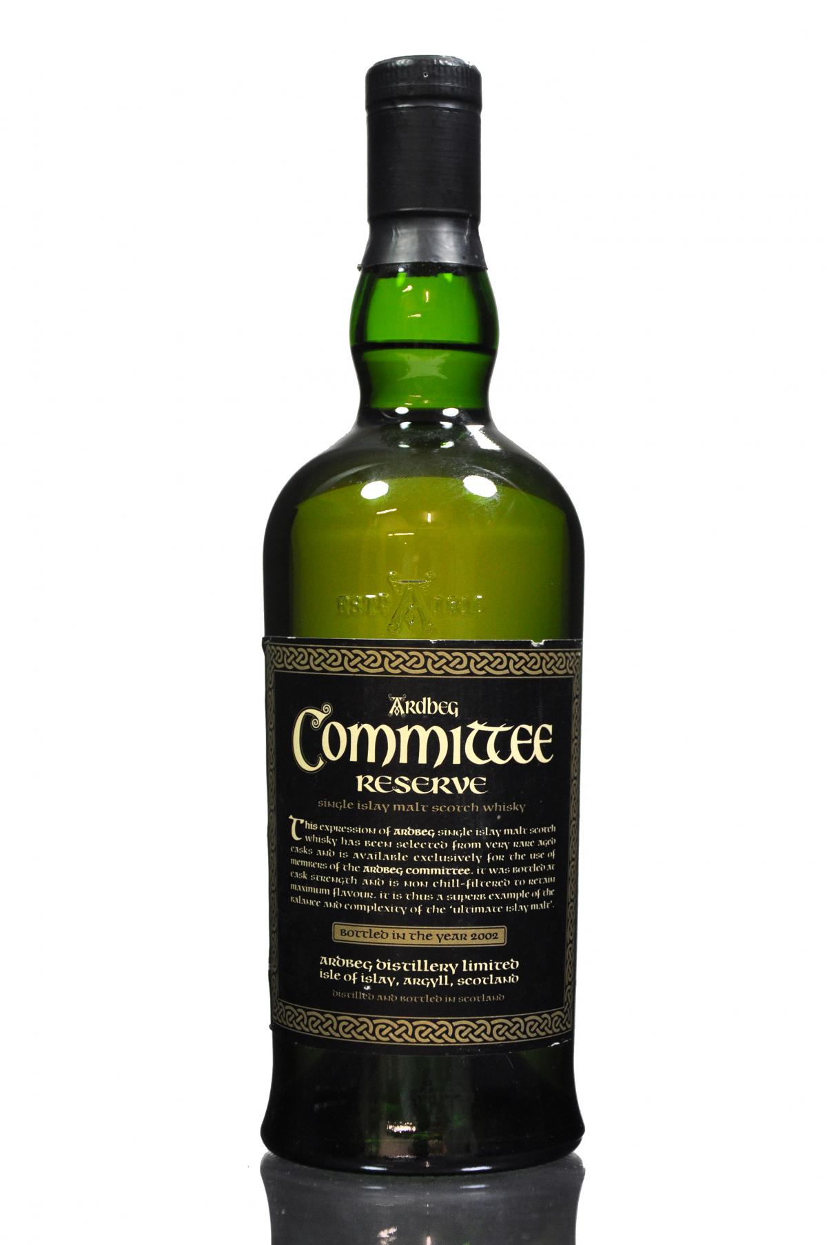 Ardbeg Committee Reserve 2002