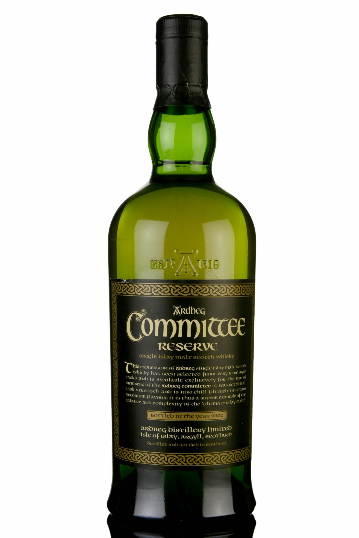 Ardbeg Committee Reserve 2002