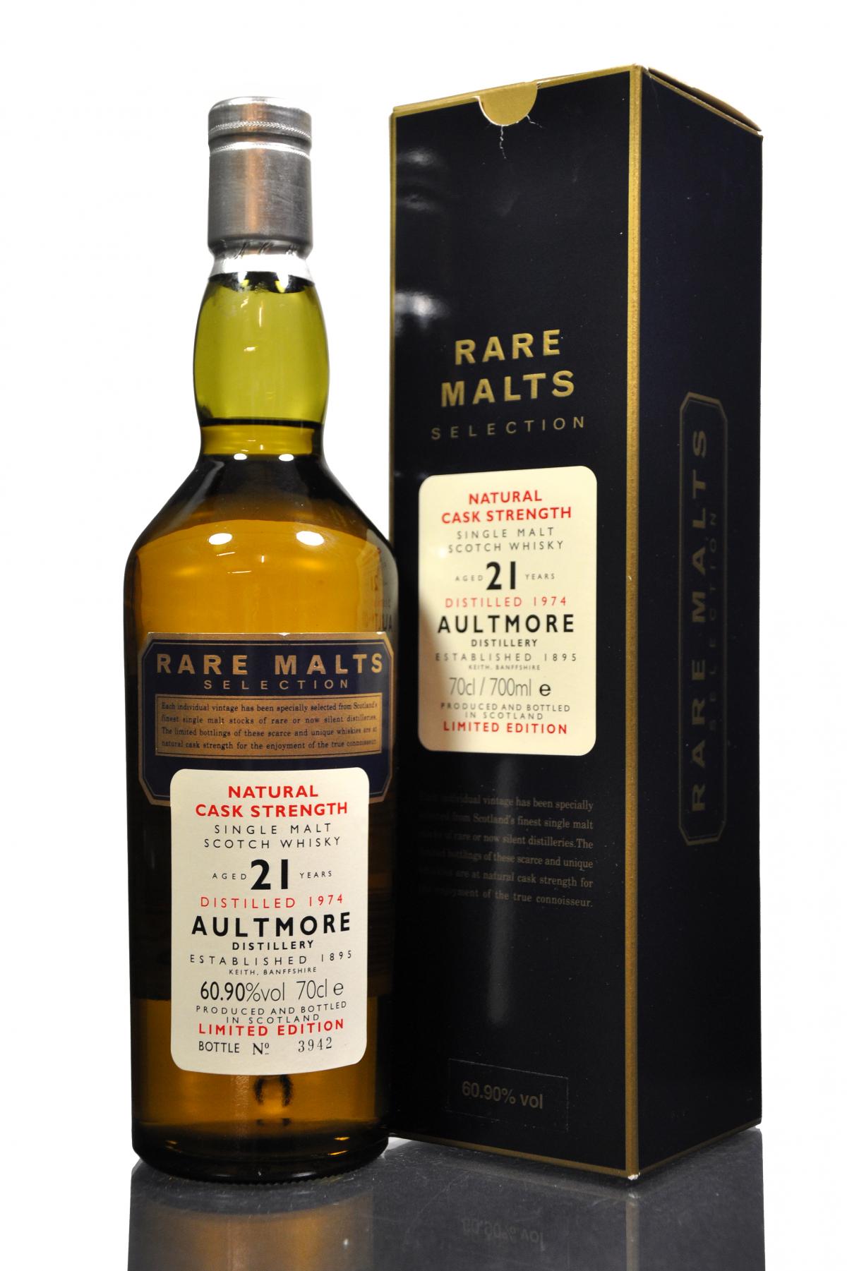 Aultmore 1974 - 21 Year Old - Rare Malts 60.90%