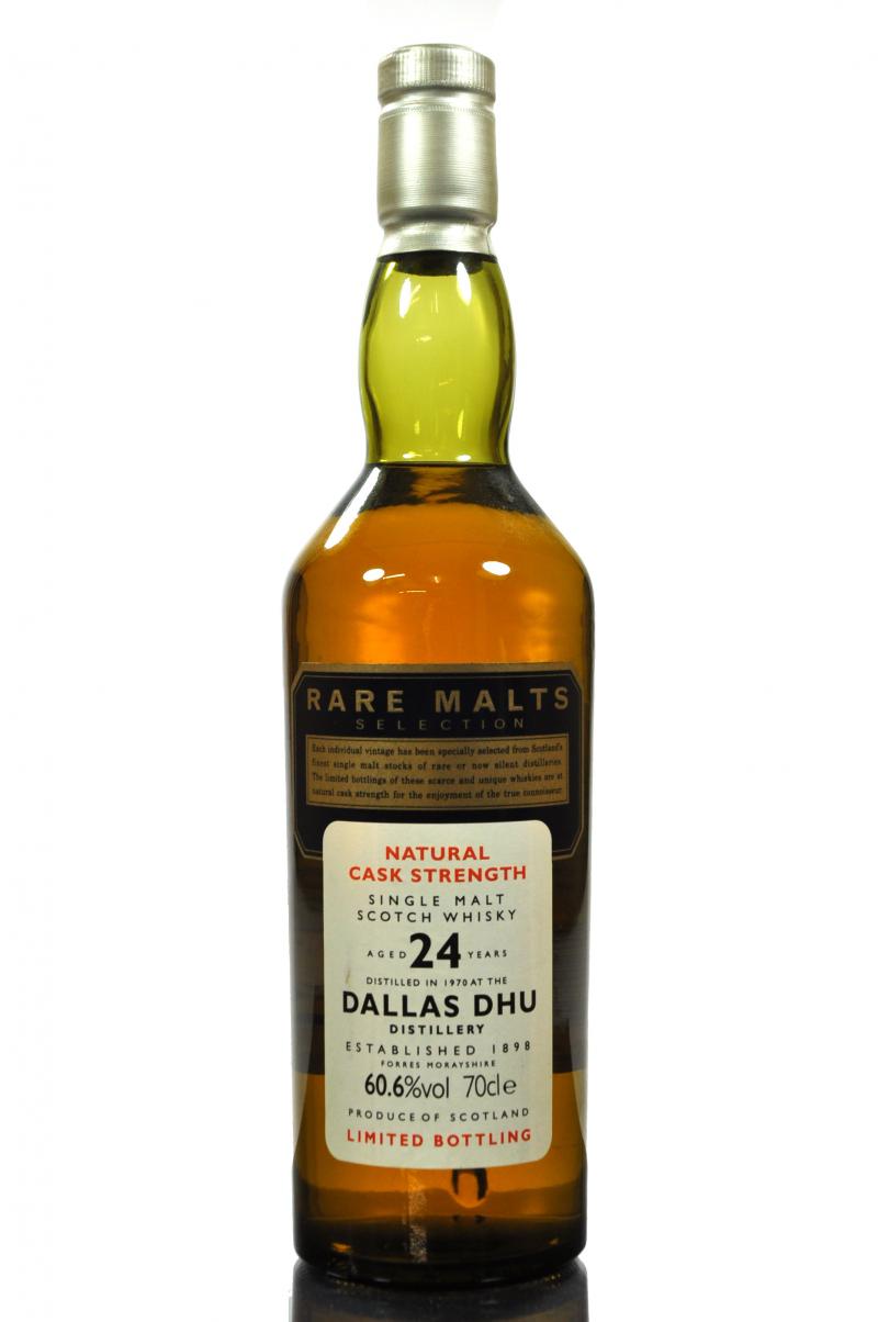 Dallas Dhu 1970 - 24 Year Old - Rare Malts 60.6%