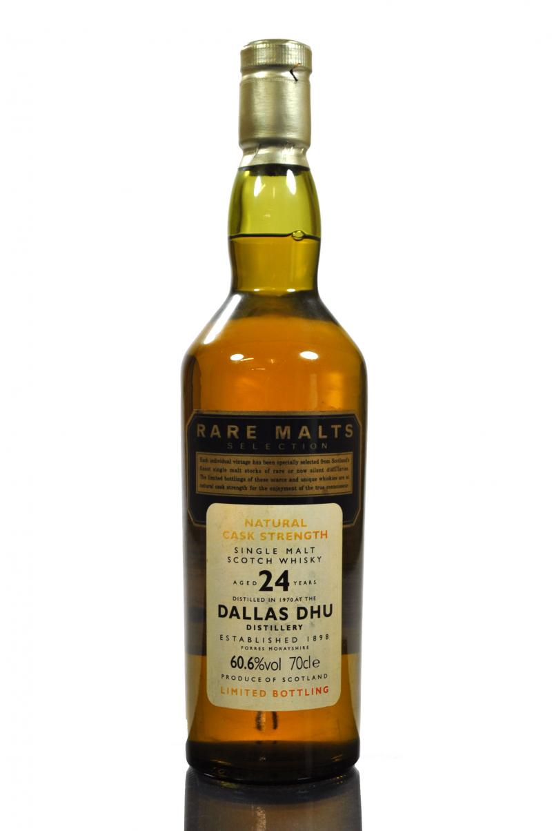 Dallas Dhu 1970 - 24 Year Old - Rare Malts 60.6%