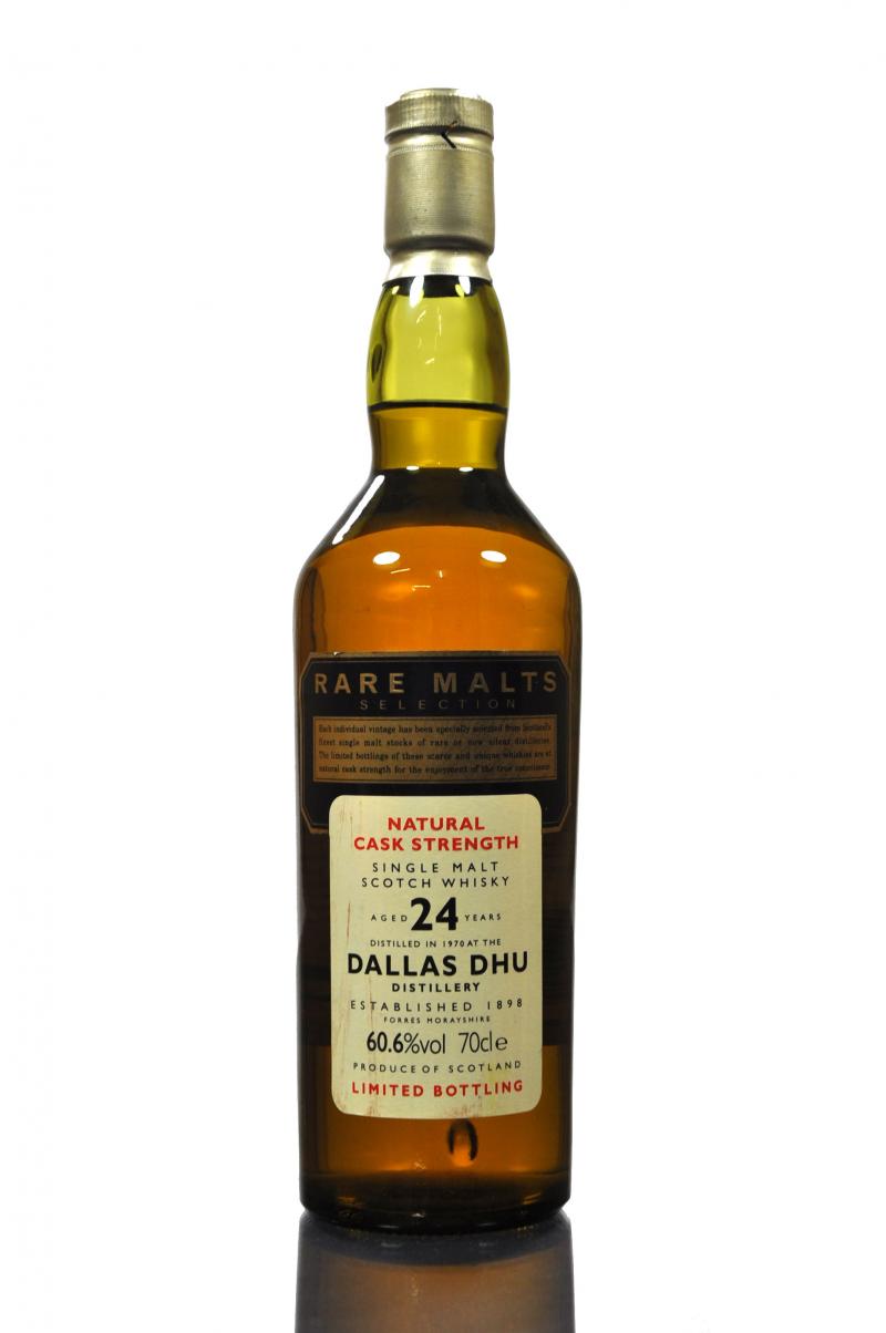 Dallas Dhu 1970 - 24 Year Old - Rare Malts 60.6%