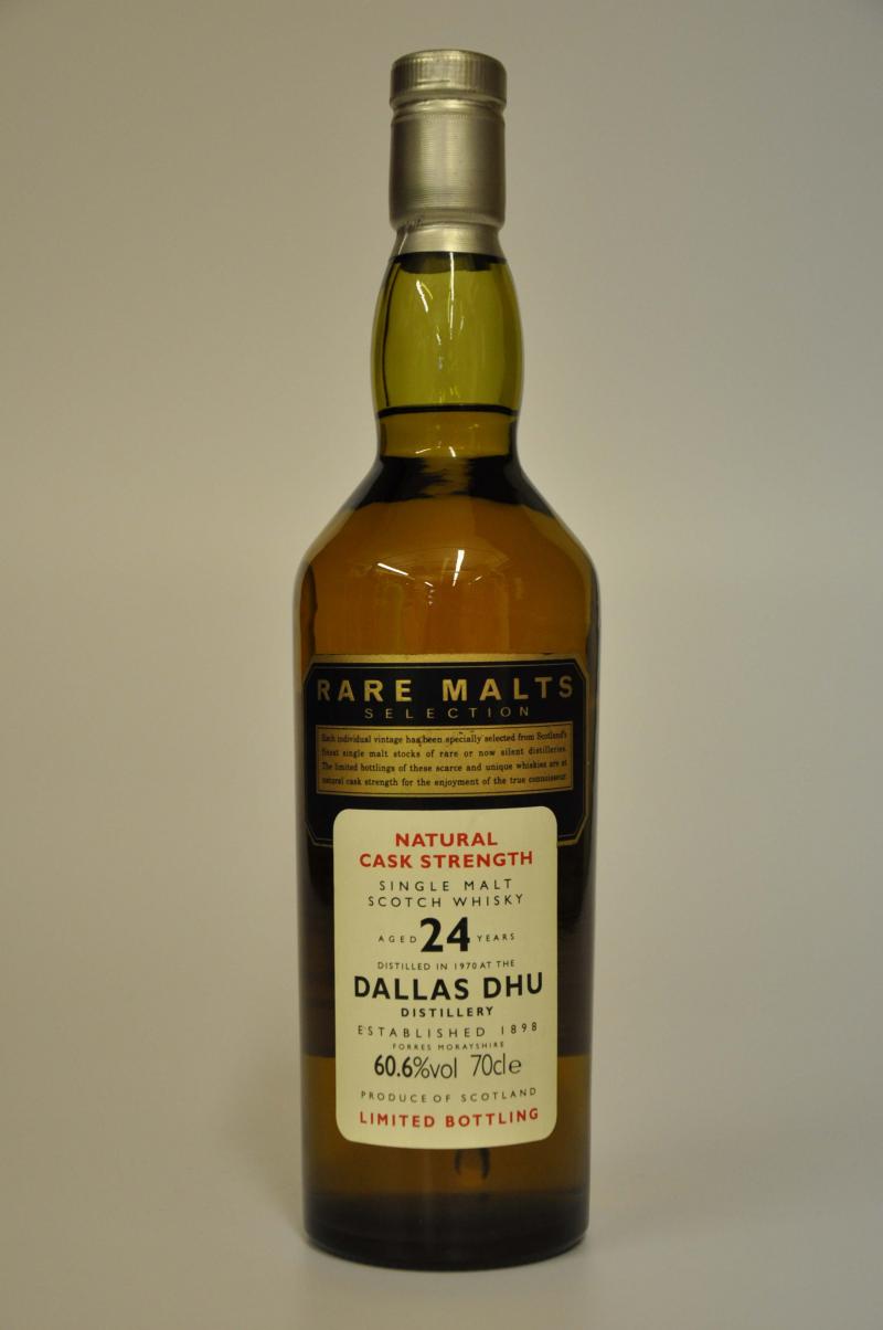 Dallas Dhu 1970 - 24 Year Old - Rare Malts 60.6%