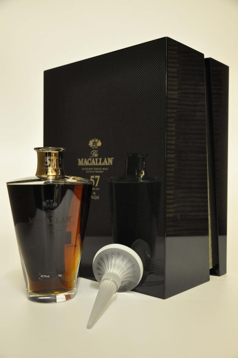 Macallan 57 Year Old - Lalique Decanter - Third Release