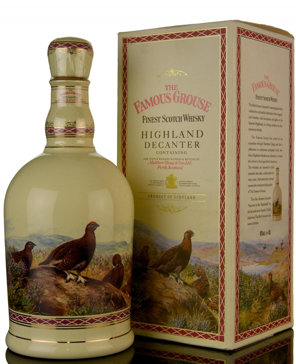 Famous Grouse Highland Decanter