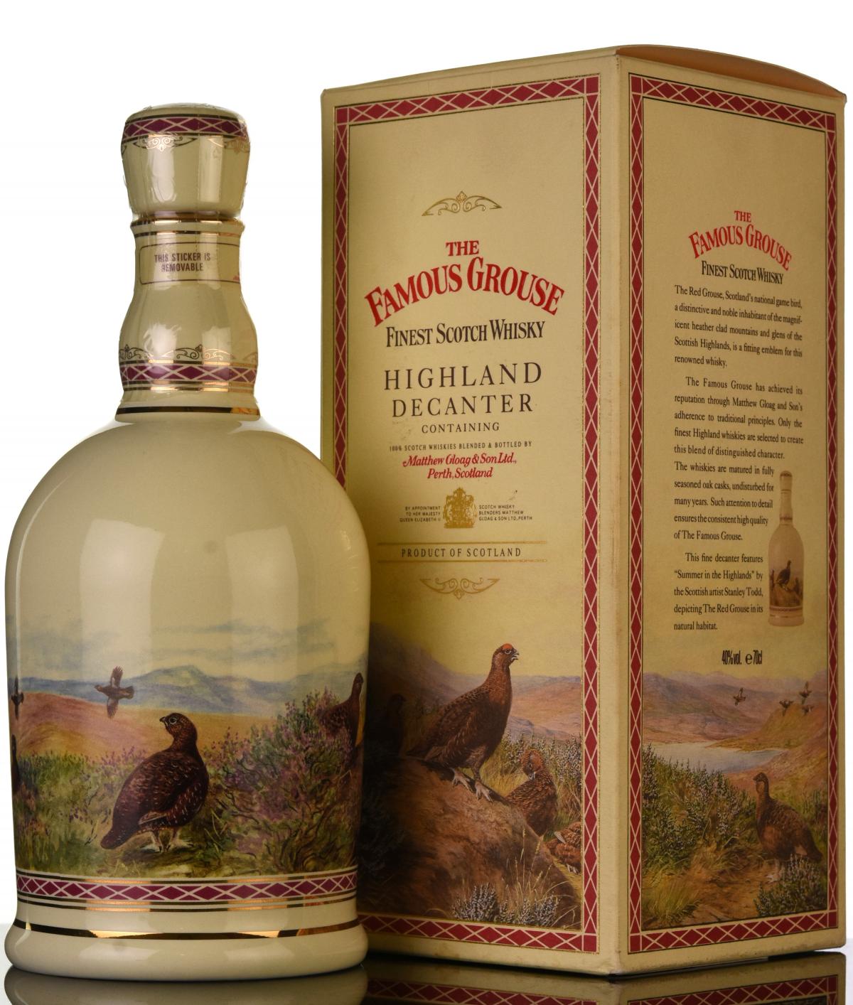 Famous Grouse Highland Decanter