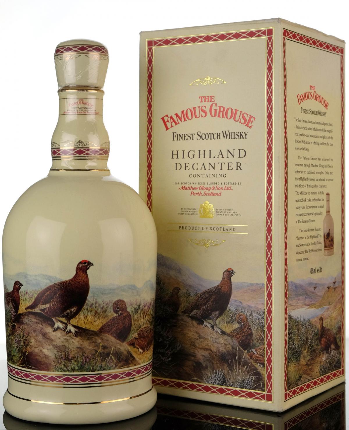Famous Grouse Highland Decanter