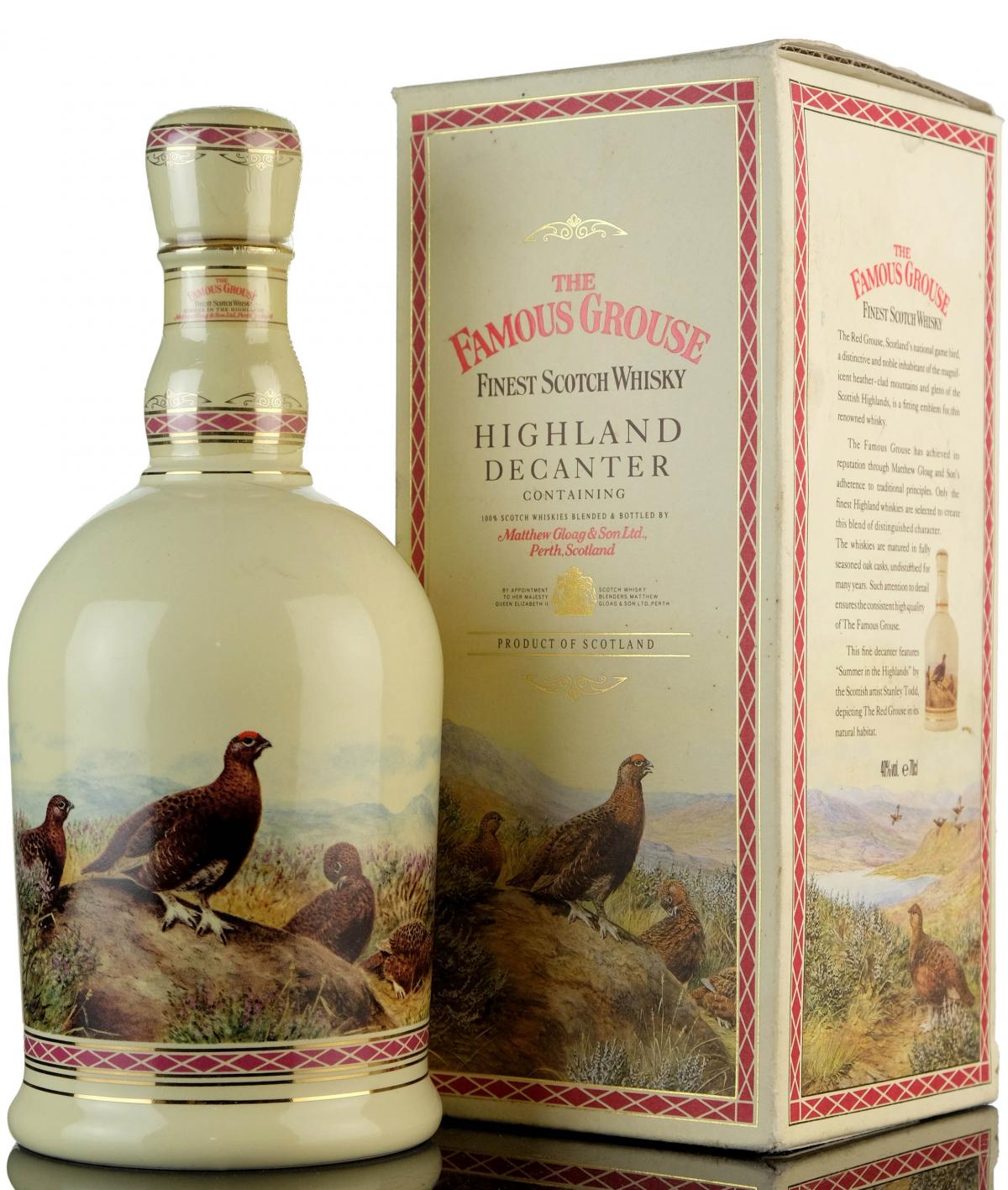 Famous Grouse Highland Decanter