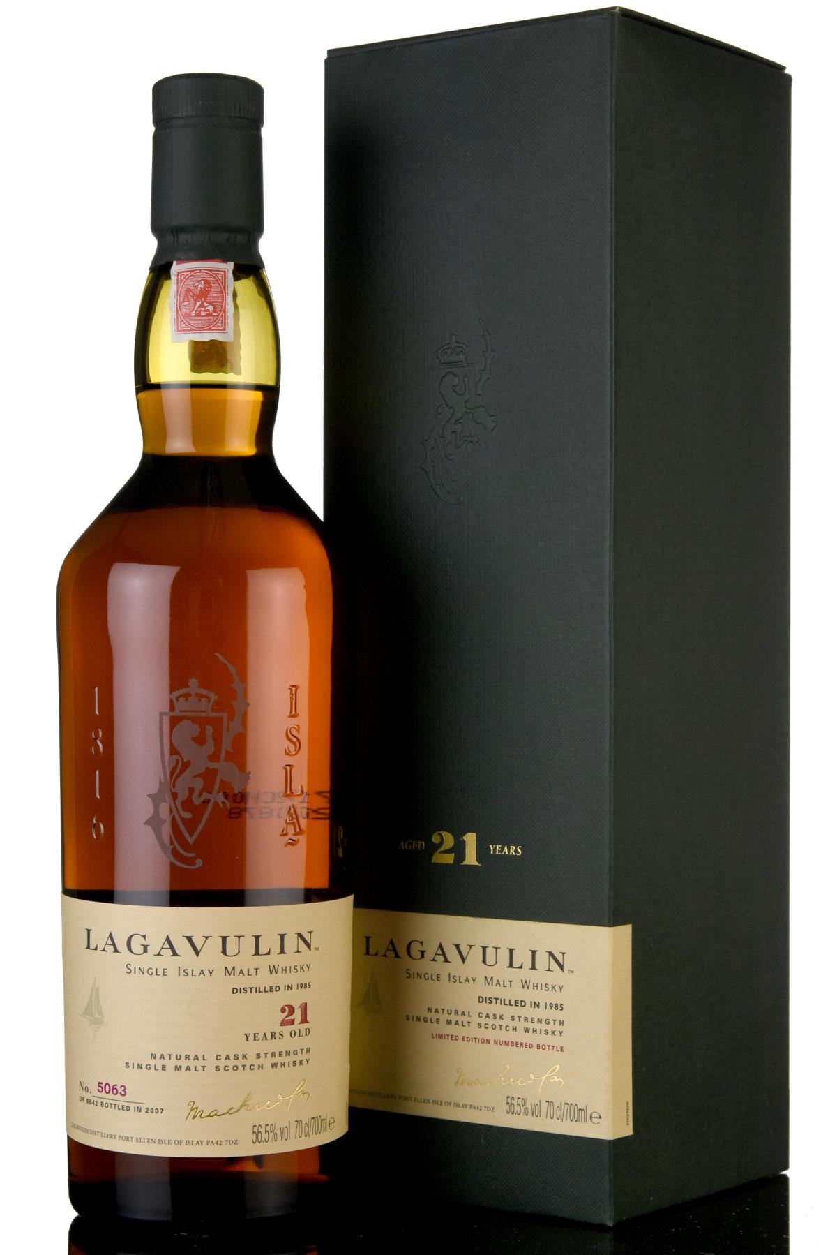 Lagavulin 1985-2007 - 21 Year Old