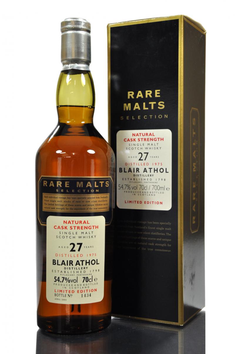 Blair Athol 1975-2003 - 27 Year Old - Rare Malts 54.7%