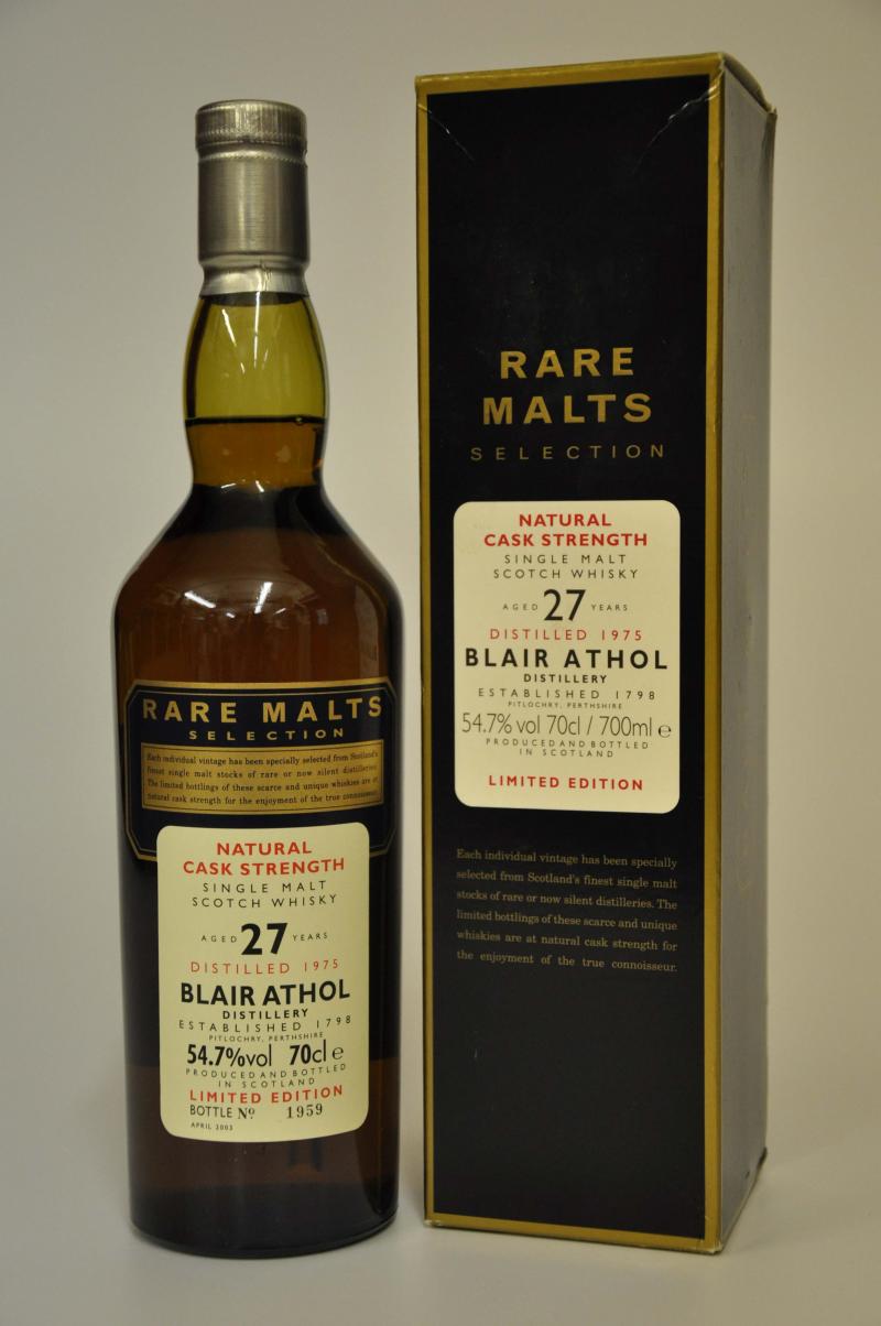 Blair Athol 1975-2003 - 27 Year Old - Rare Malts 54.7%