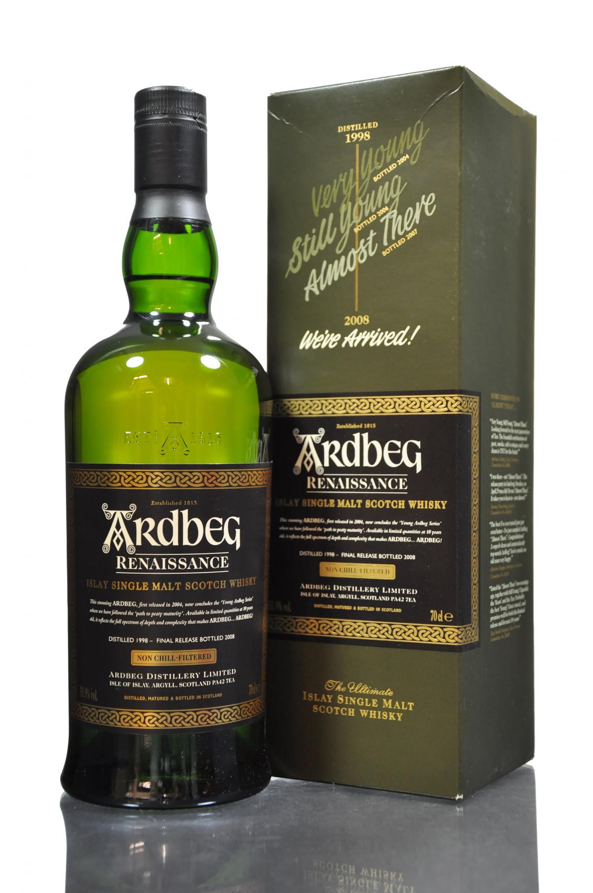 Ardbeg 1998-2008 - Renaissance