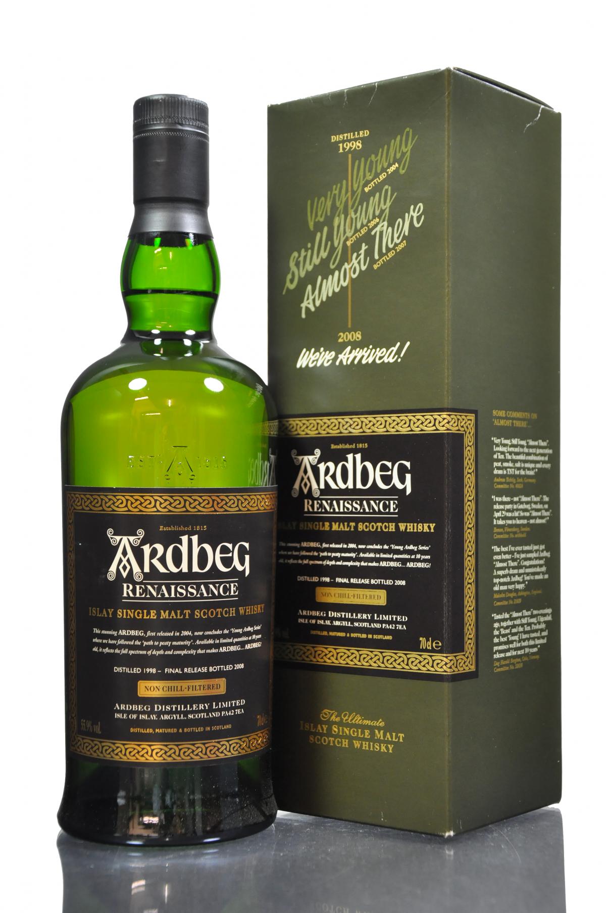 Ardbeg 1998-2008 - Renaissance