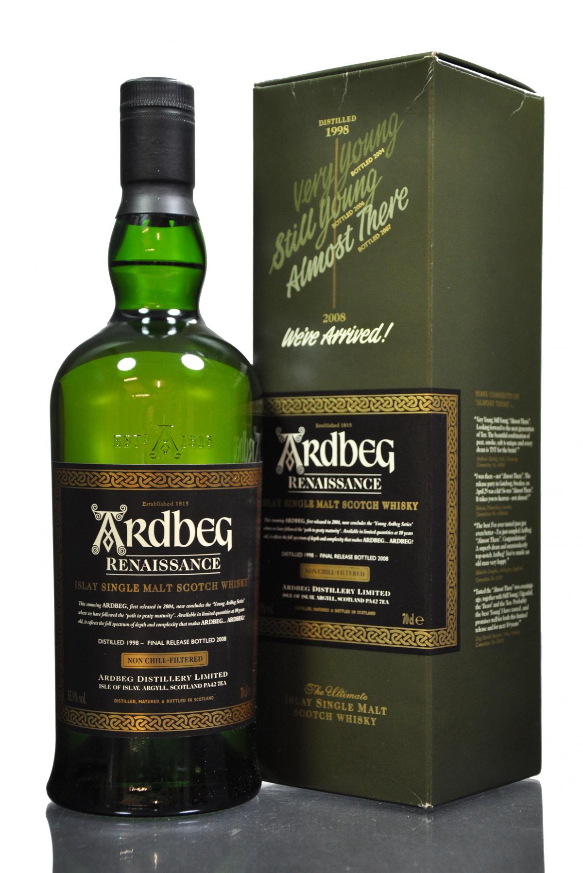 Ardbeg 1998-2008 - Renaissance