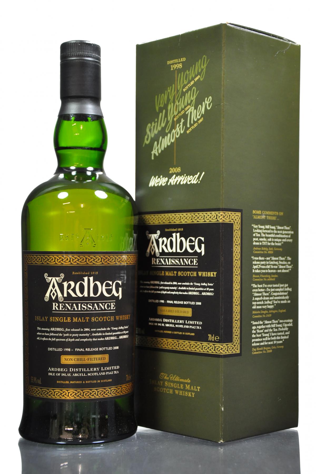 Ardbeg 1998-2008 - Renaissance