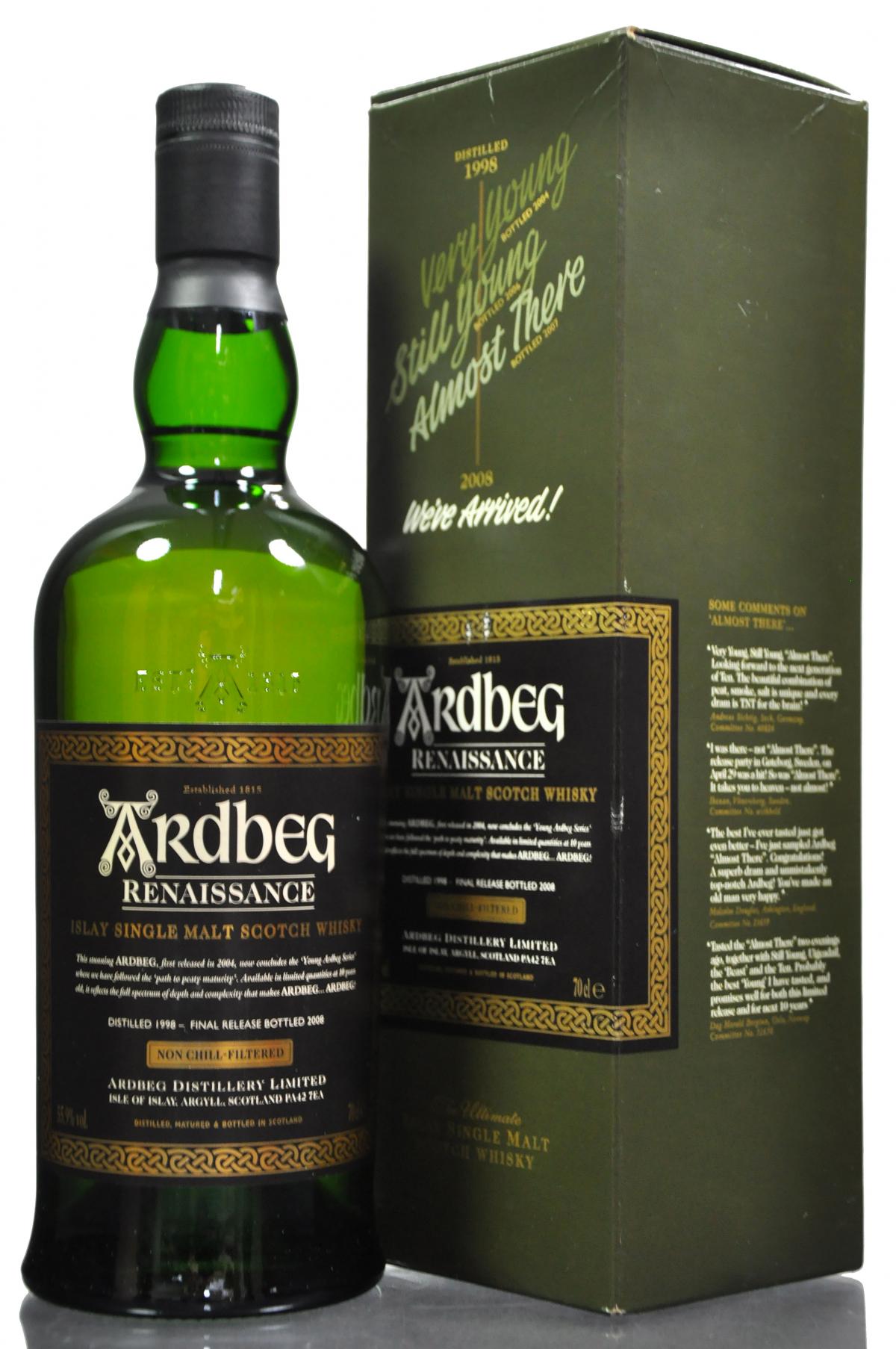 Ardbeg 1998-2008 - Renaissance