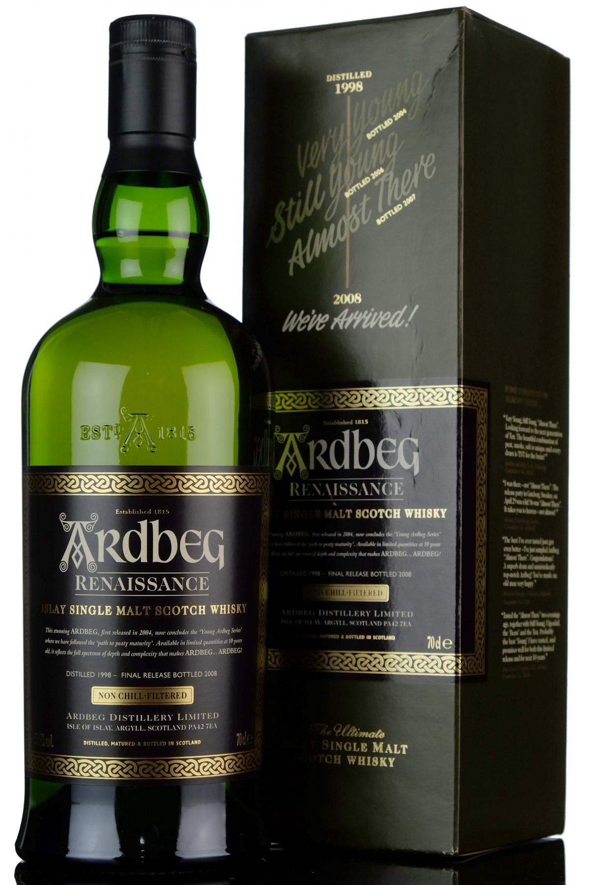 Ardbeg 1998-2008 - Renaissance