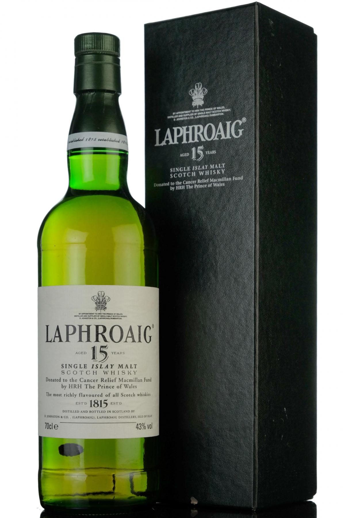 Laphroaig 1978-1994 - 15 Year Old - Prince Of Wales Single Cask