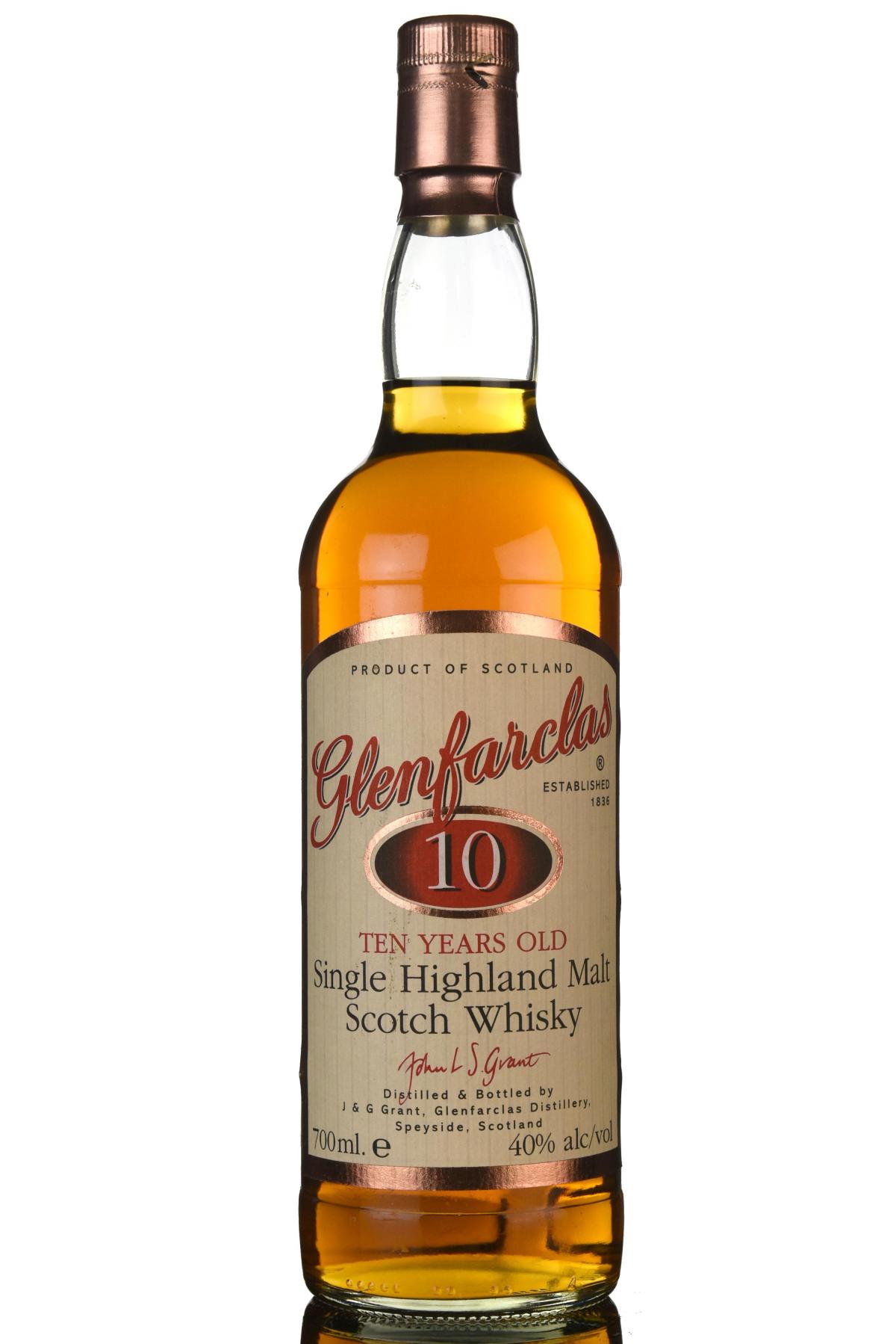 Glenfarclas 10 Year Old - 2000s