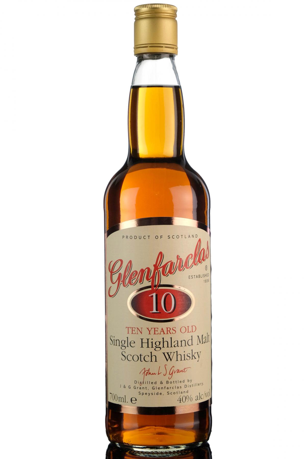 Glenfarclas 10 Year Old - 2000s