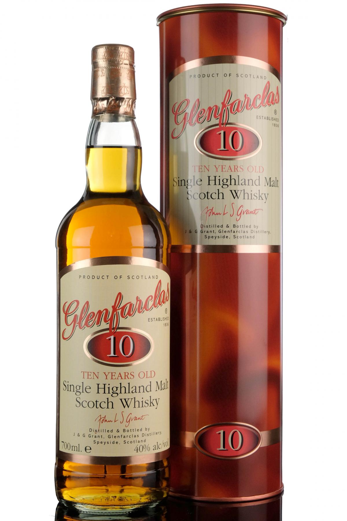 Glenfarclas 10 Year Old - 2000s