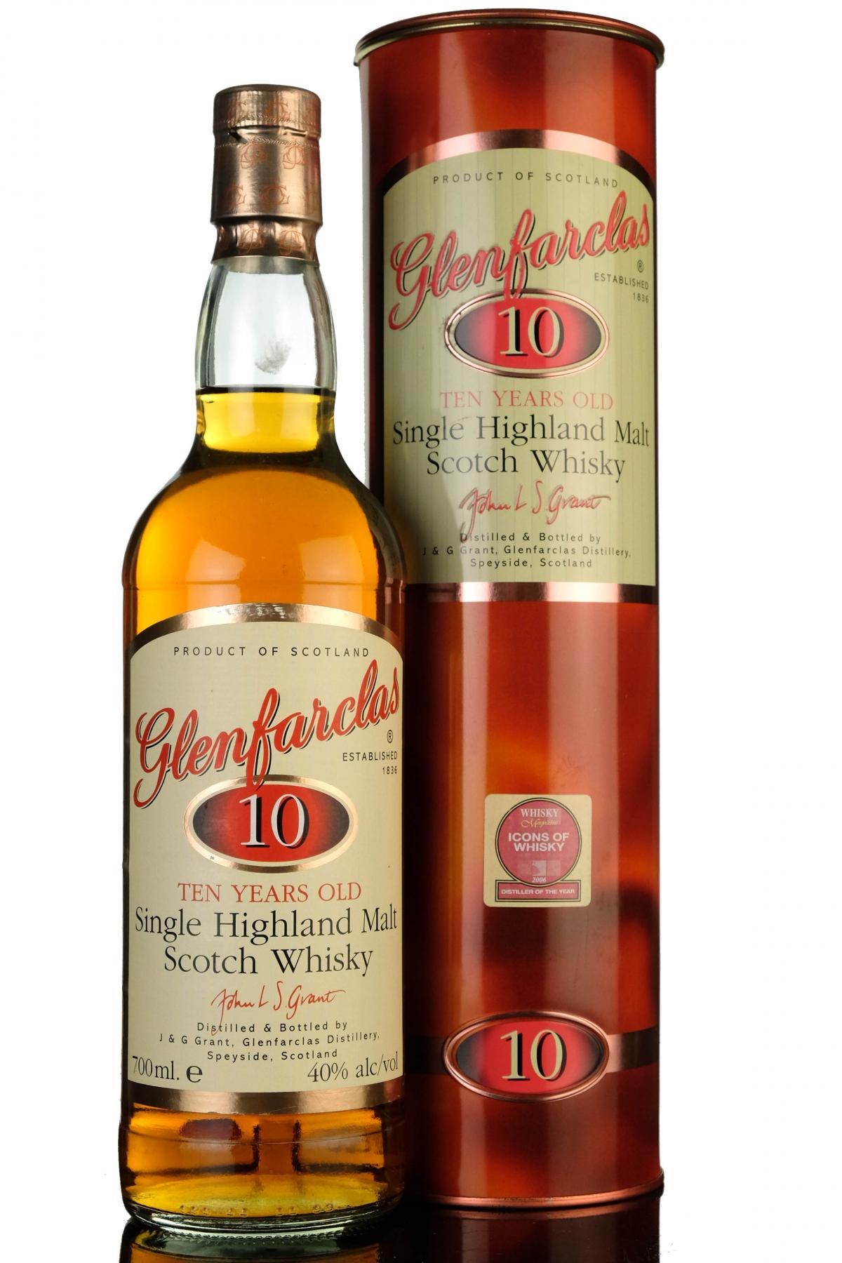 Glenfarclas 10 Year Old - 2000s