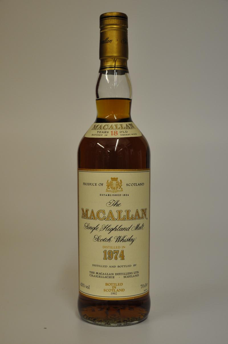 Macallan 1974-1992 - 18 Year Old