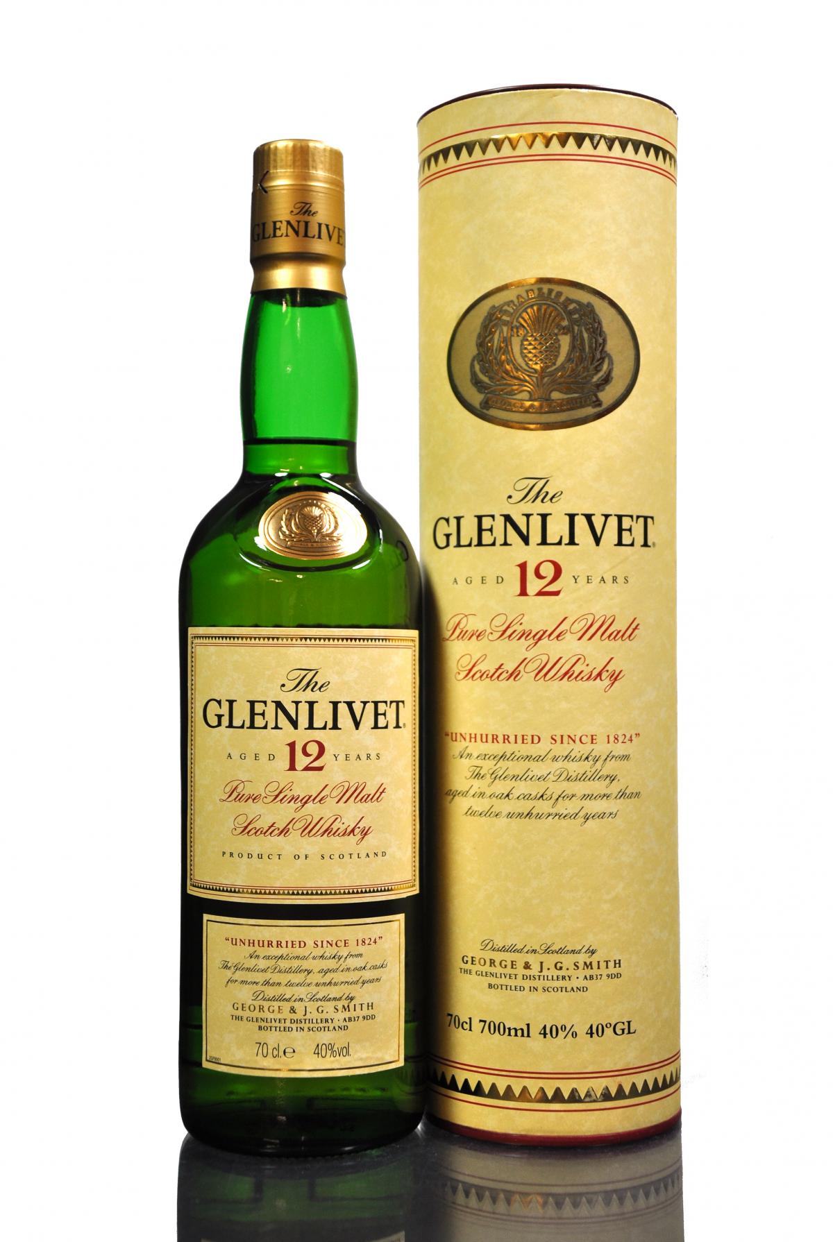 Glenlivet 12 Year Old