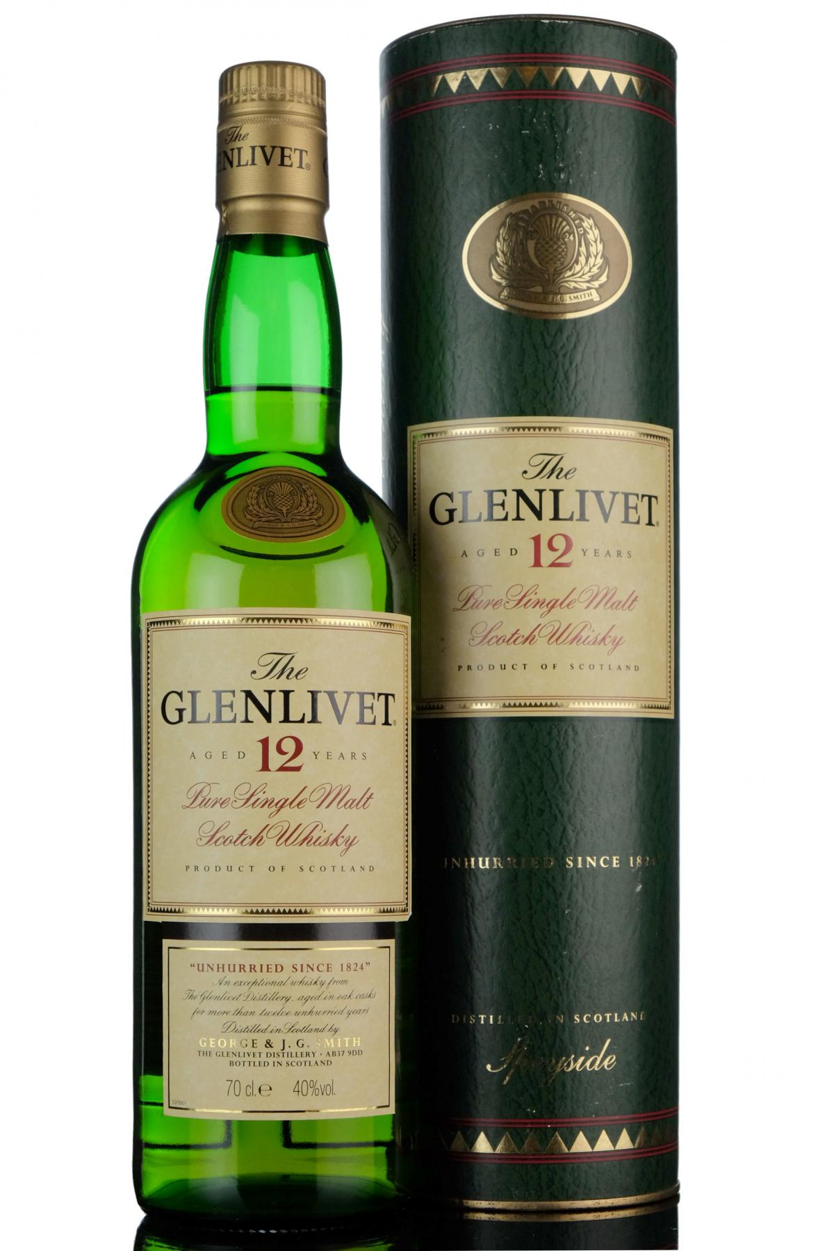 Glenlivet 12 Year Old