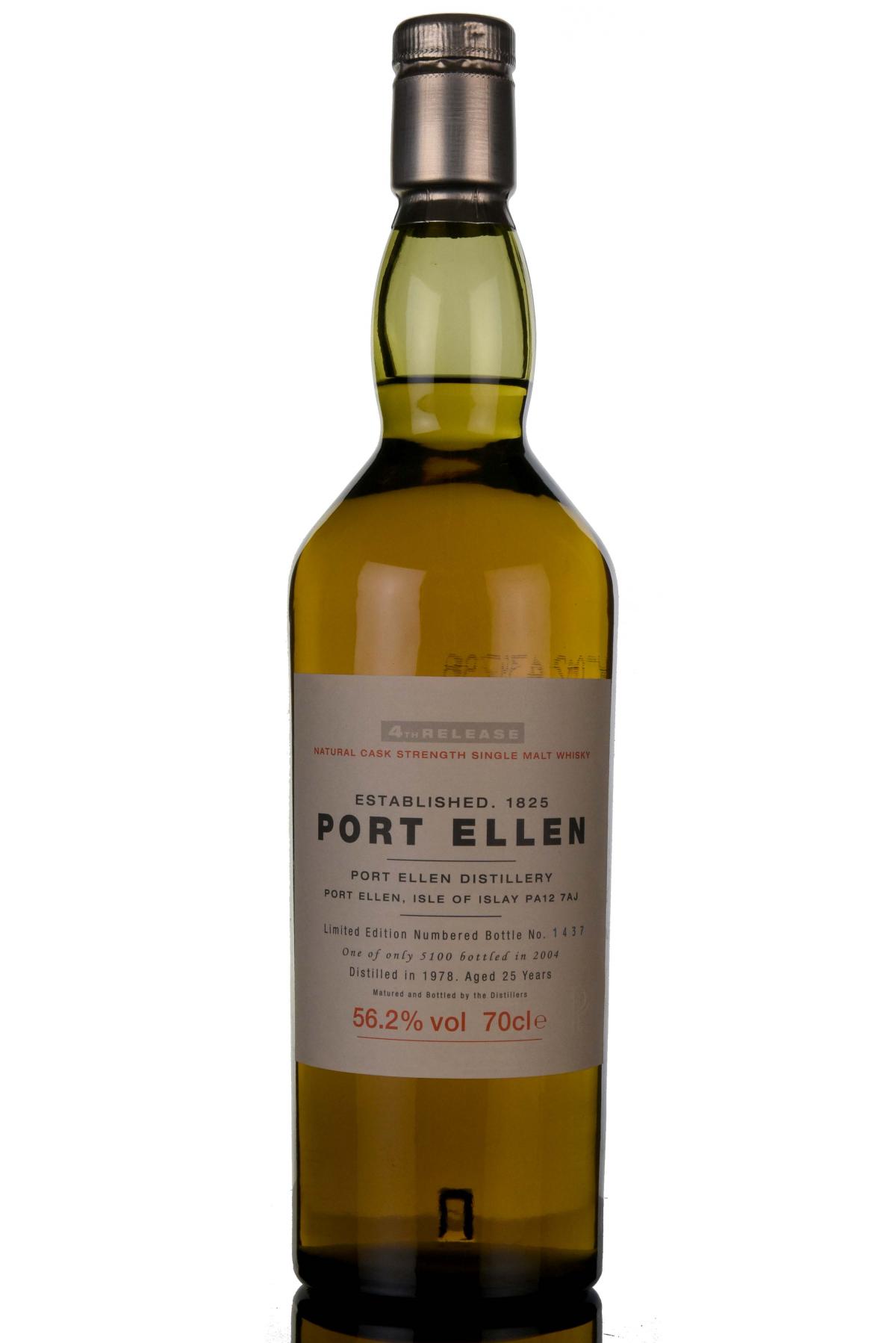 Port Ellen 1978-2004 - 25 Year Old - 4th Release