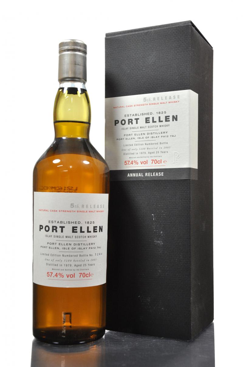 Port Ellen 1979-2005 - 25 Year Old - 5th Release