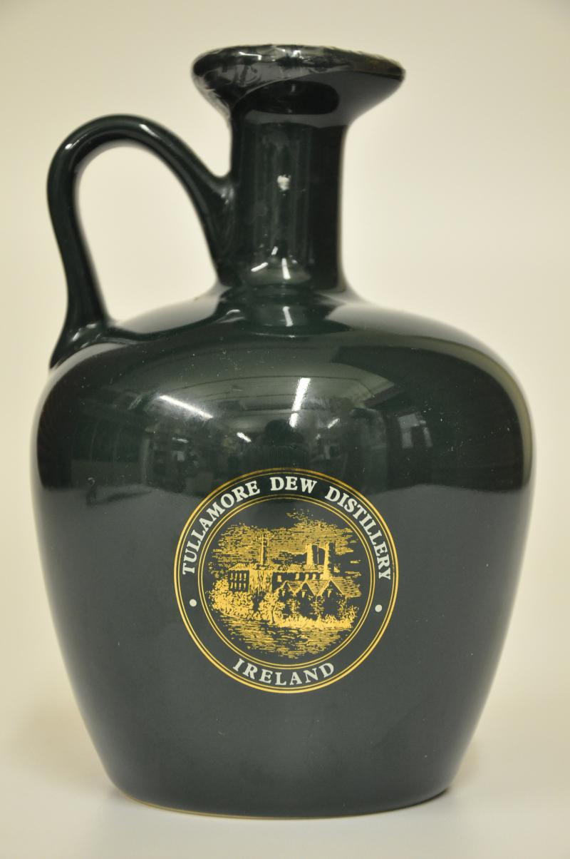 Tullamore Dew Irish Whiskey - Ceramic Decanter