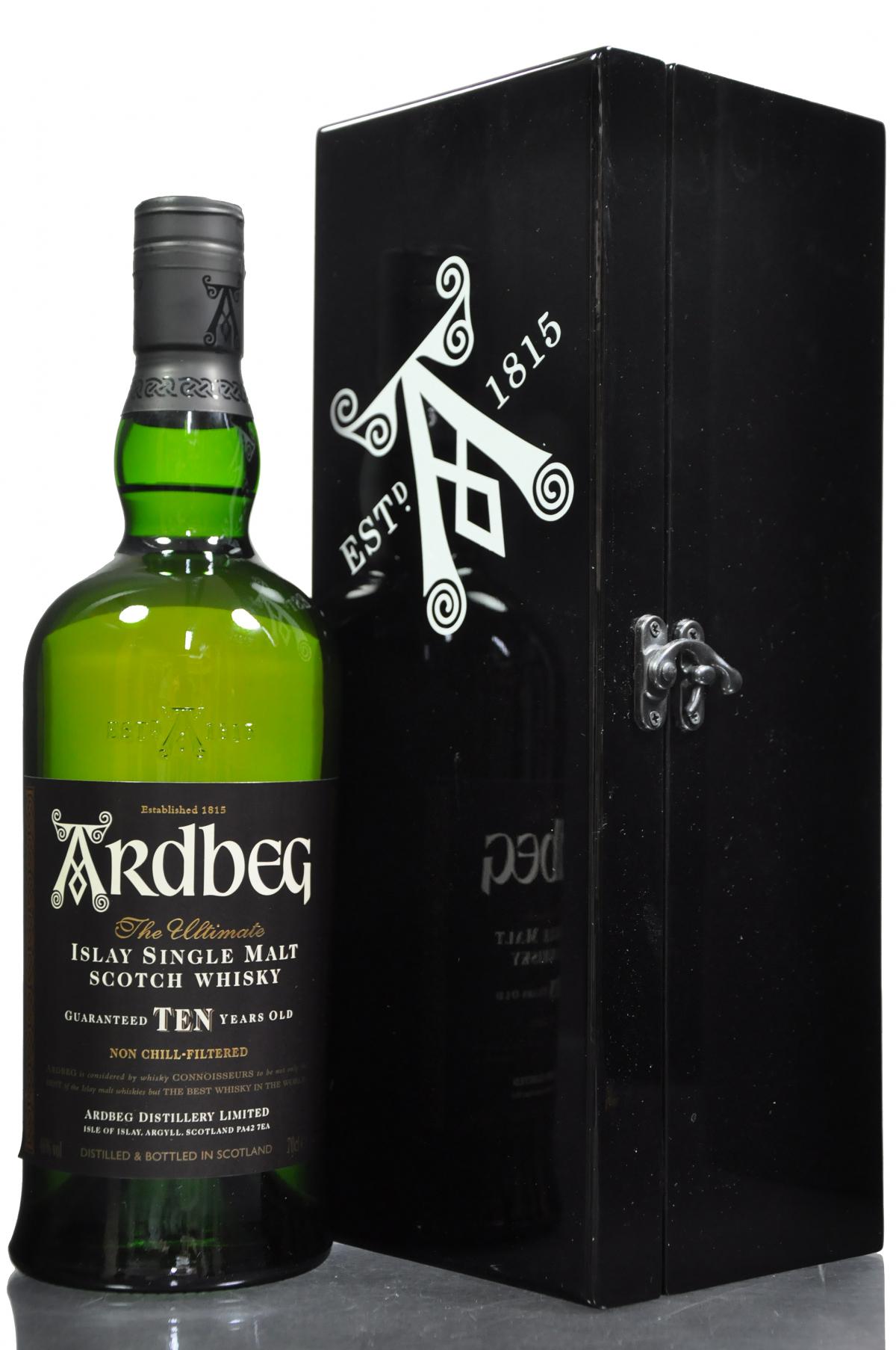 Ardbeg 10 Year Old - Lacquer Box