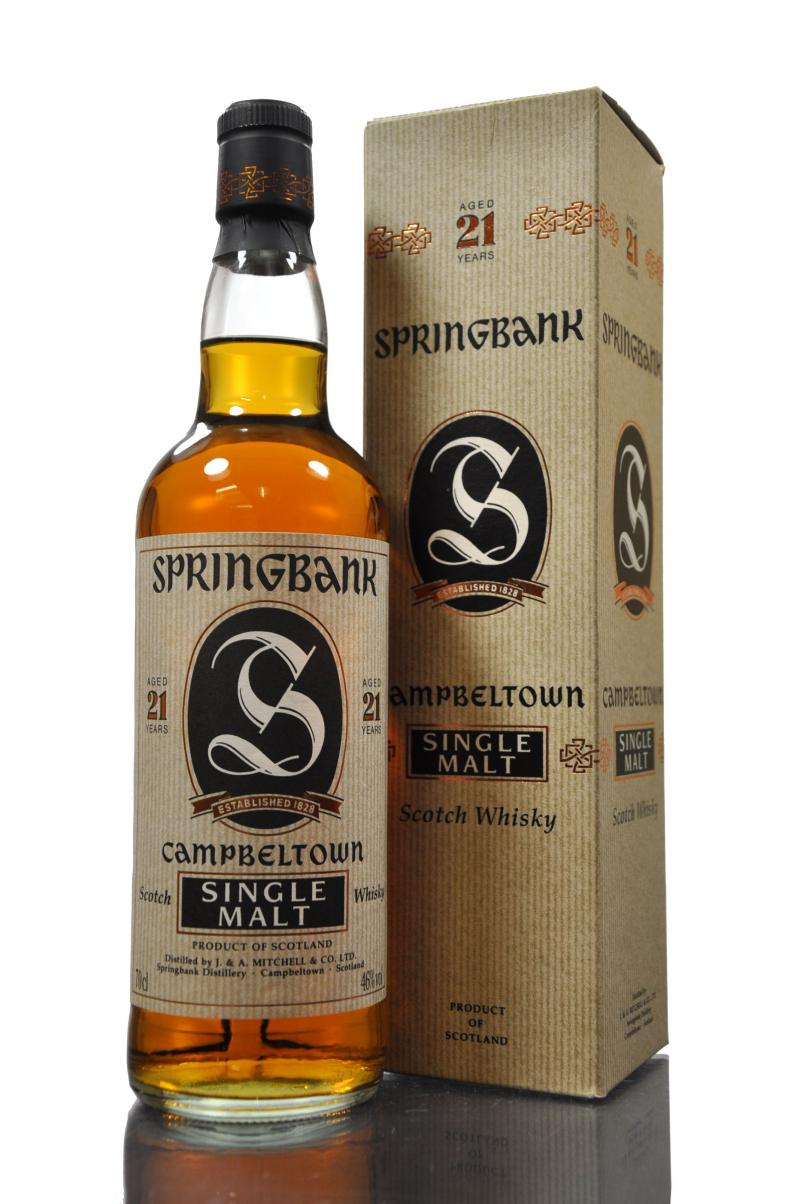 Springbank 21 Year Old - Circa 2000s