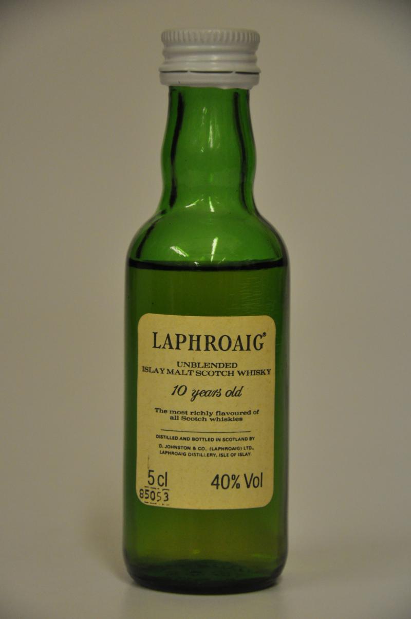 Laphroaig 10 Year Old Miniature