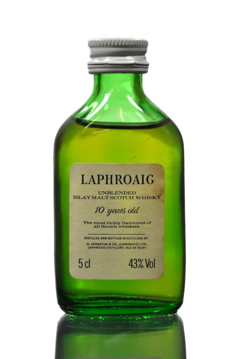 Laphroaig 10 Year Old Miniature