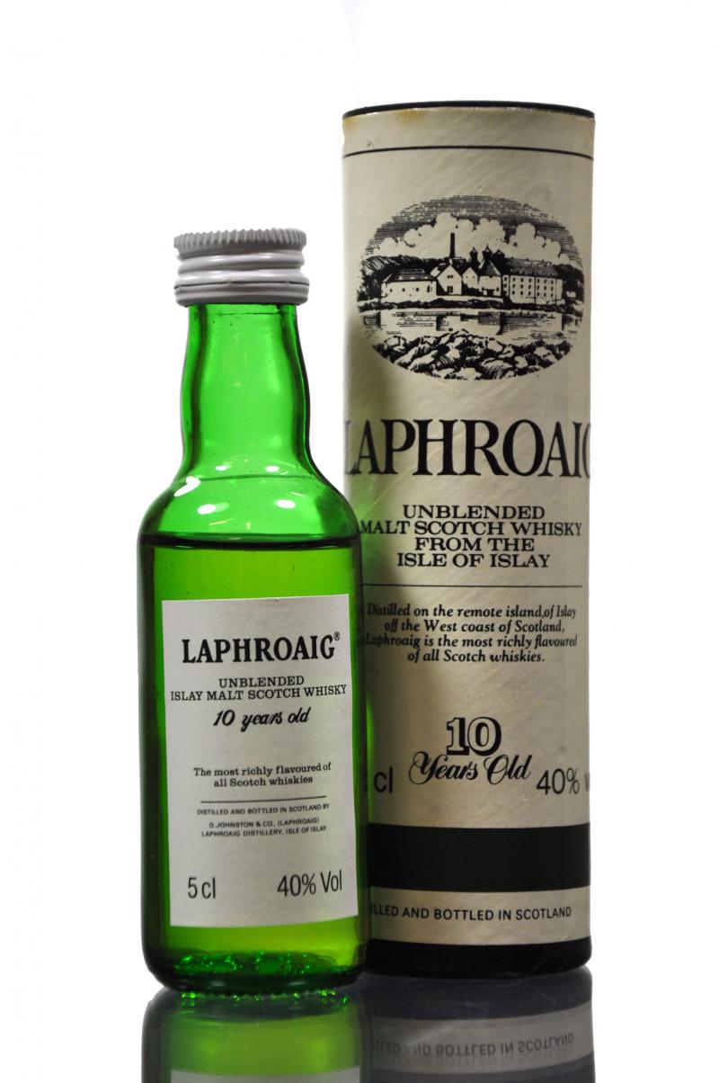 Laphroaig 10 Year Old Miniature