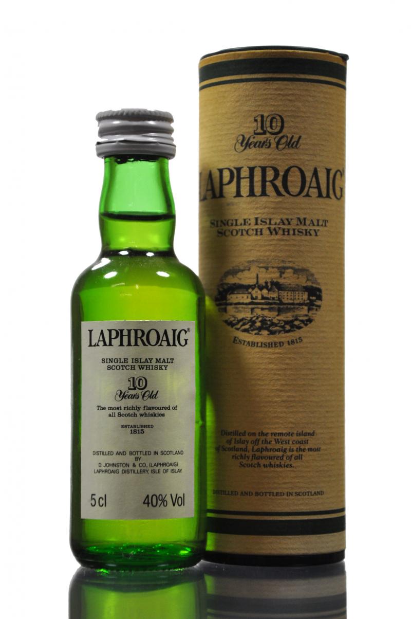 Laphroaig 10 Year Old Miniature