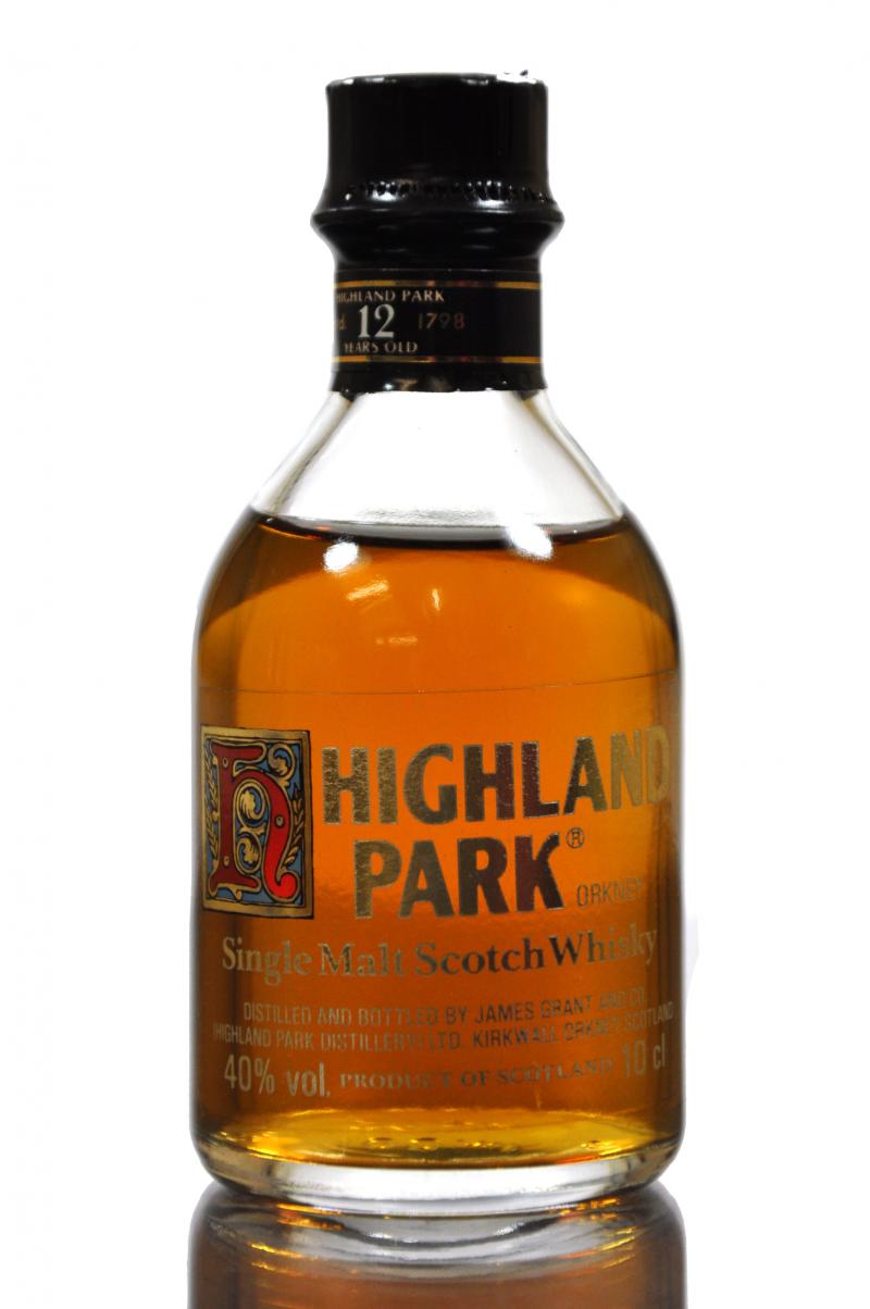 Highland Park 12 Year Old 10cl