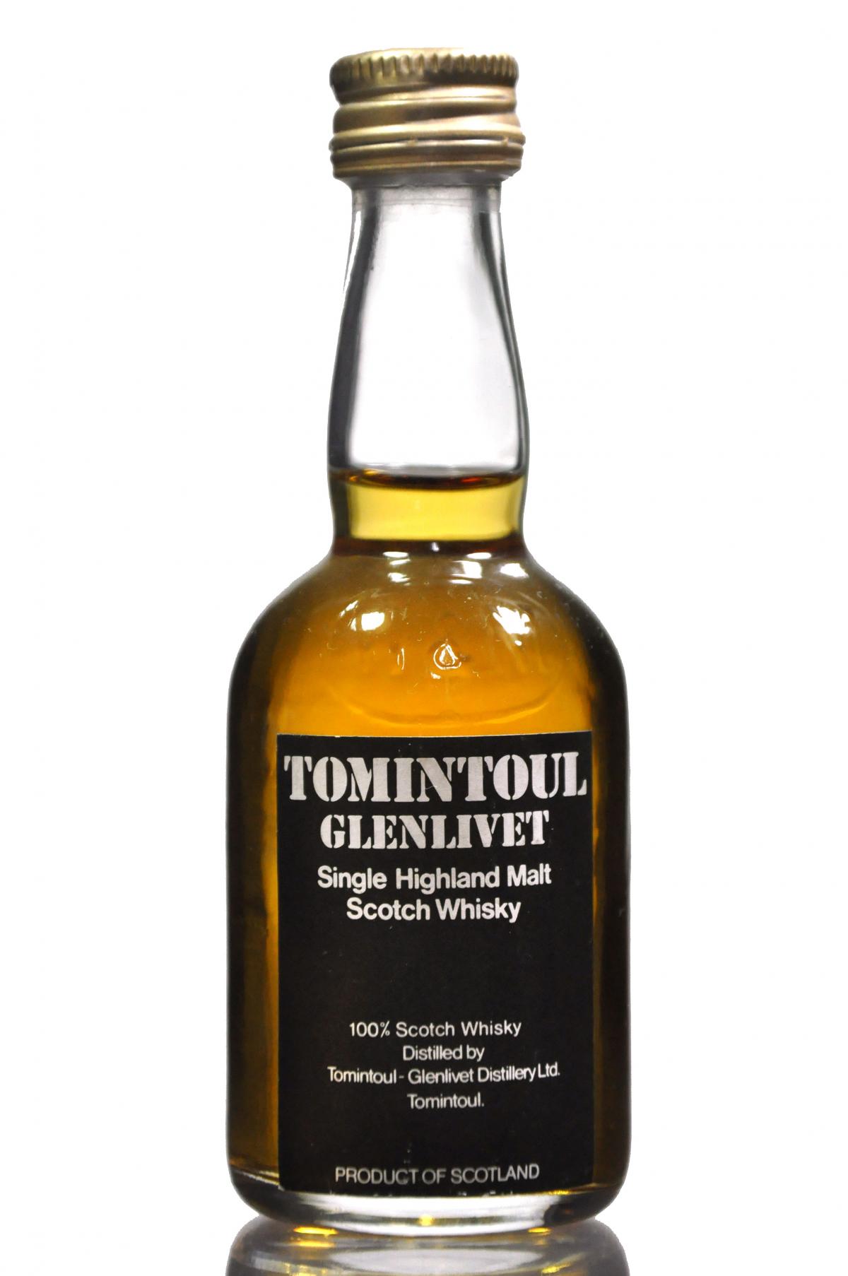 Tomintoul-Glenlivet Miniature