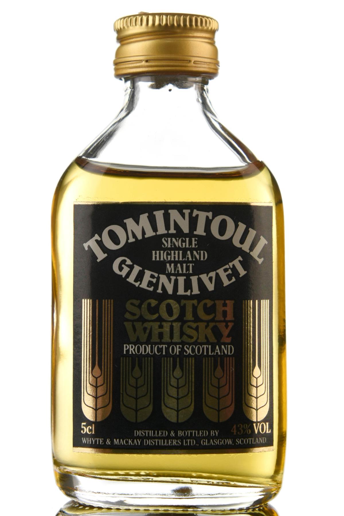 Tomintoul-Glenlivet Miniature