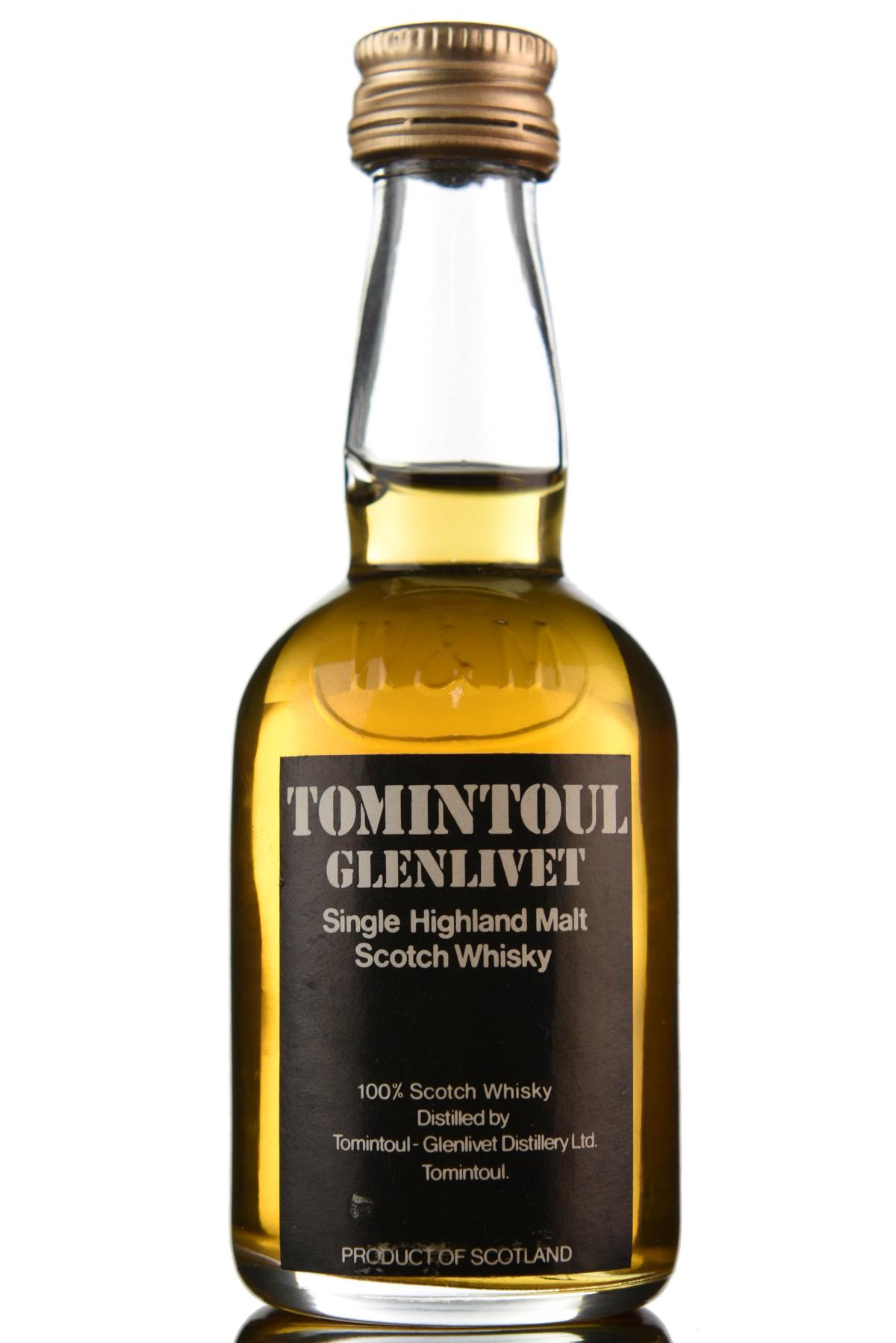 Tomintoul-Glenlivet Miniature