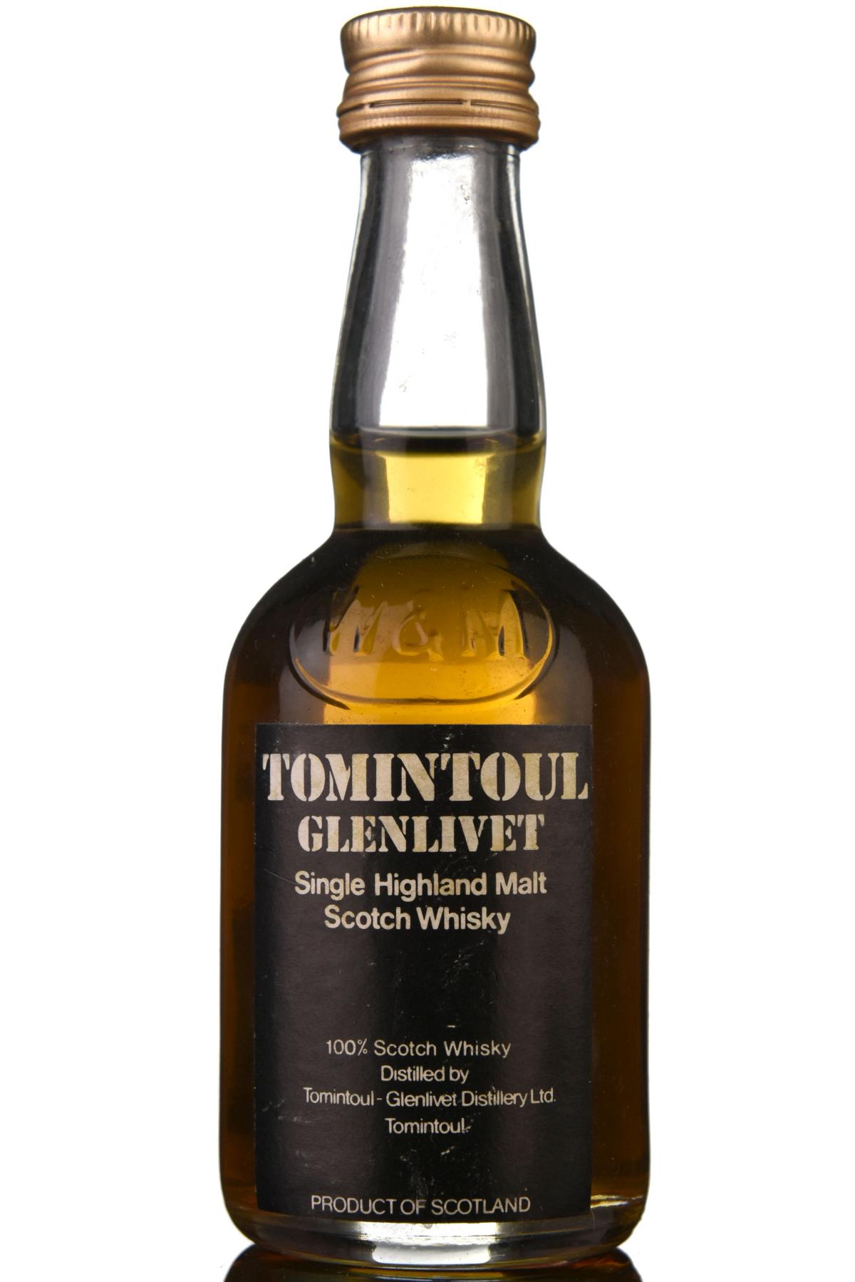 Tomintoul-Glenlivet Miniature